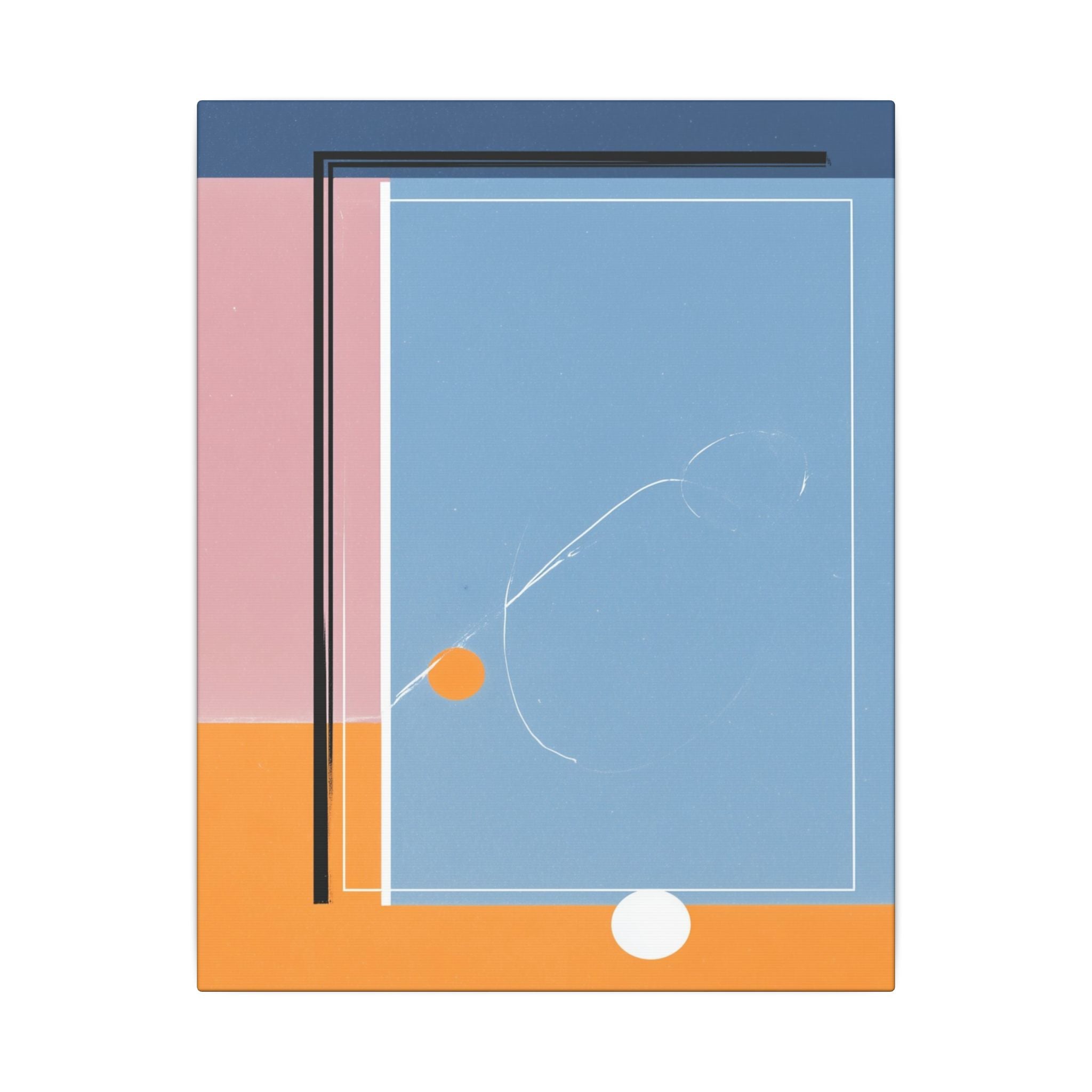 Geometric Harmony: Abstract Minimalist Composition, Modernist Color Fields, Constructivist Design Principles   |   Custom Orders Accepted