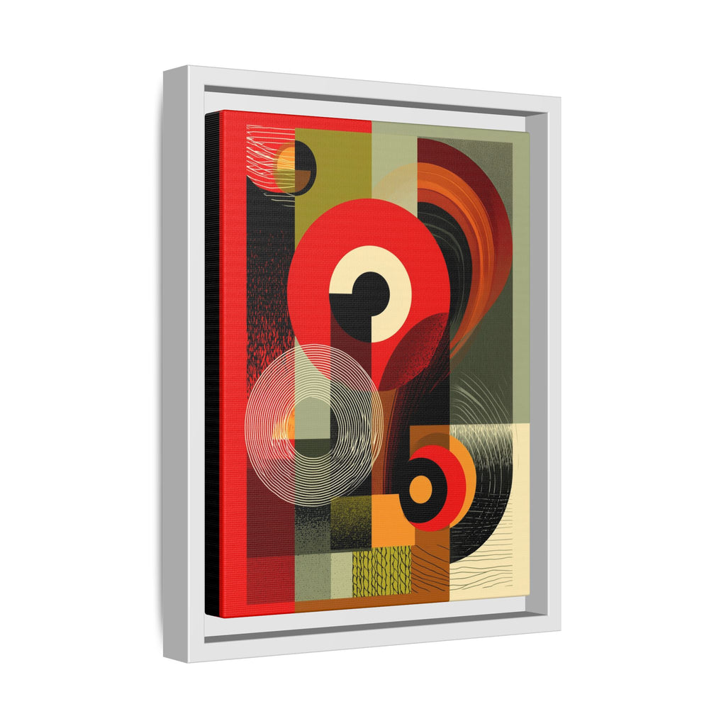 Chromatic Geometrics: Abstract Constructivist Composition, Modernist Color Blocking, Layered Circular Forms   |   Custom Orders Accepted