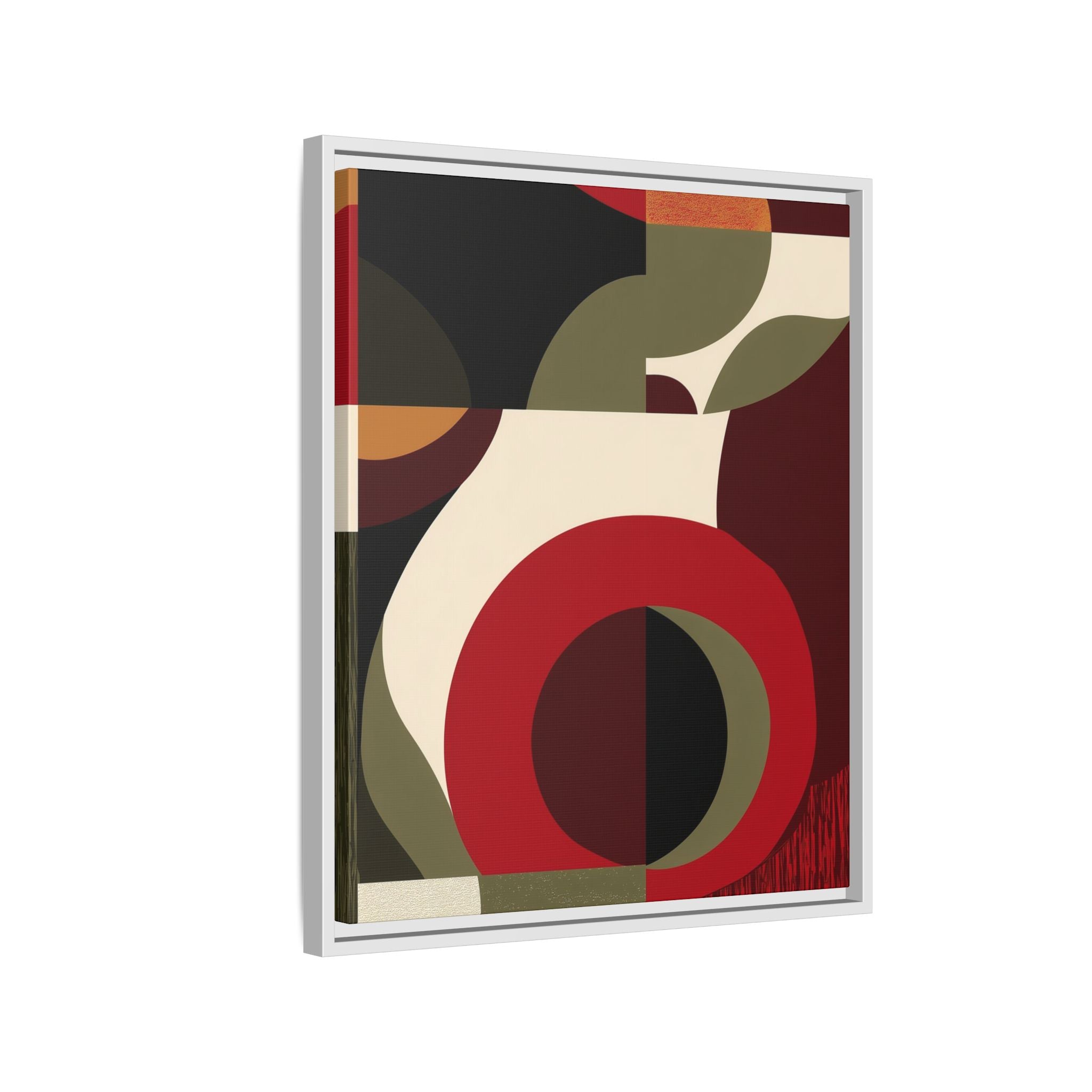 Geometric Intersections: Mid-Century Modern Design, Abstract Architectural Composition, Rhythmic Curved Forms   |   Custom Orders Accepted