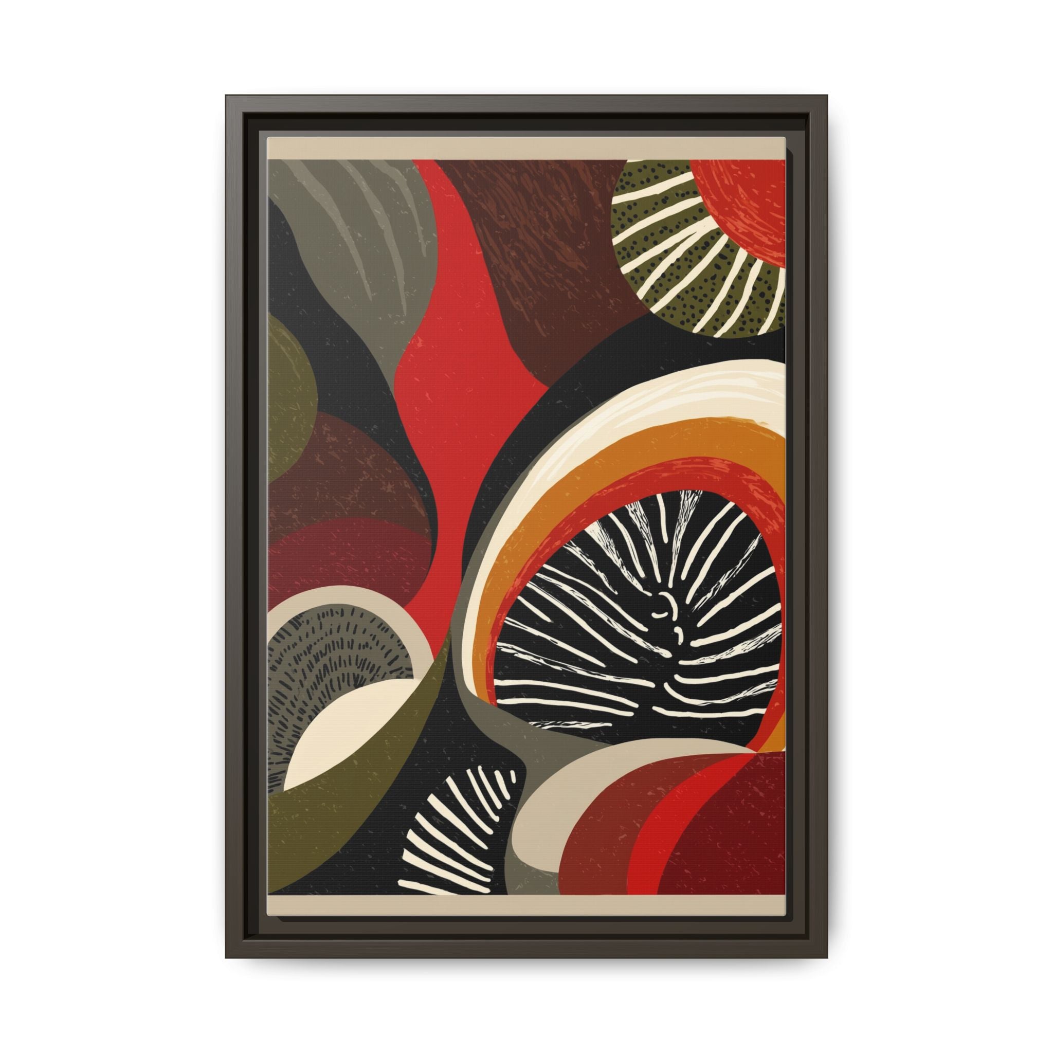 Geometric Rhythm: Abstract Composition, Mid-Century Modern Art, Radial Design Inspiration   |   Custom Orders Accepted