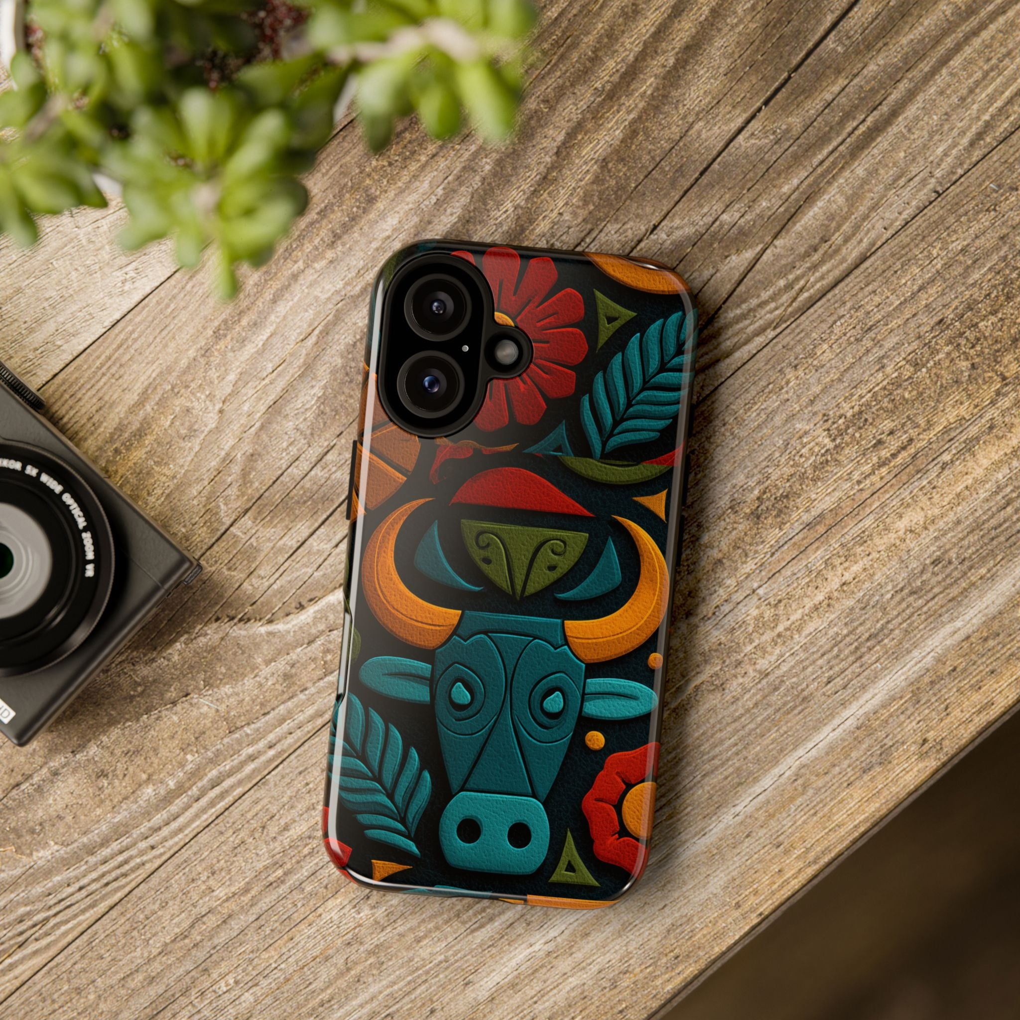 Vibrant Phone Case featuring Spanish Culture | Tough Cases | Travel Gift, Art Lover's Accessory, Colorful Cover, Unique Design