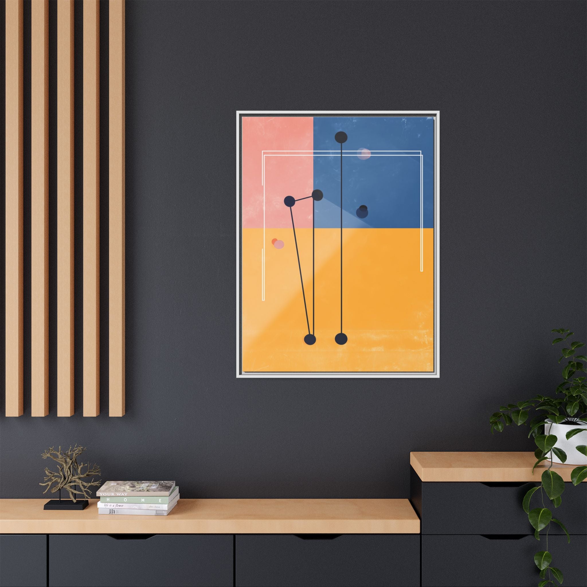 Nexus of Connection: Geometric Abstraction, Modernist Composition, Digital Color Blocks   |   Custom Orders Accepted