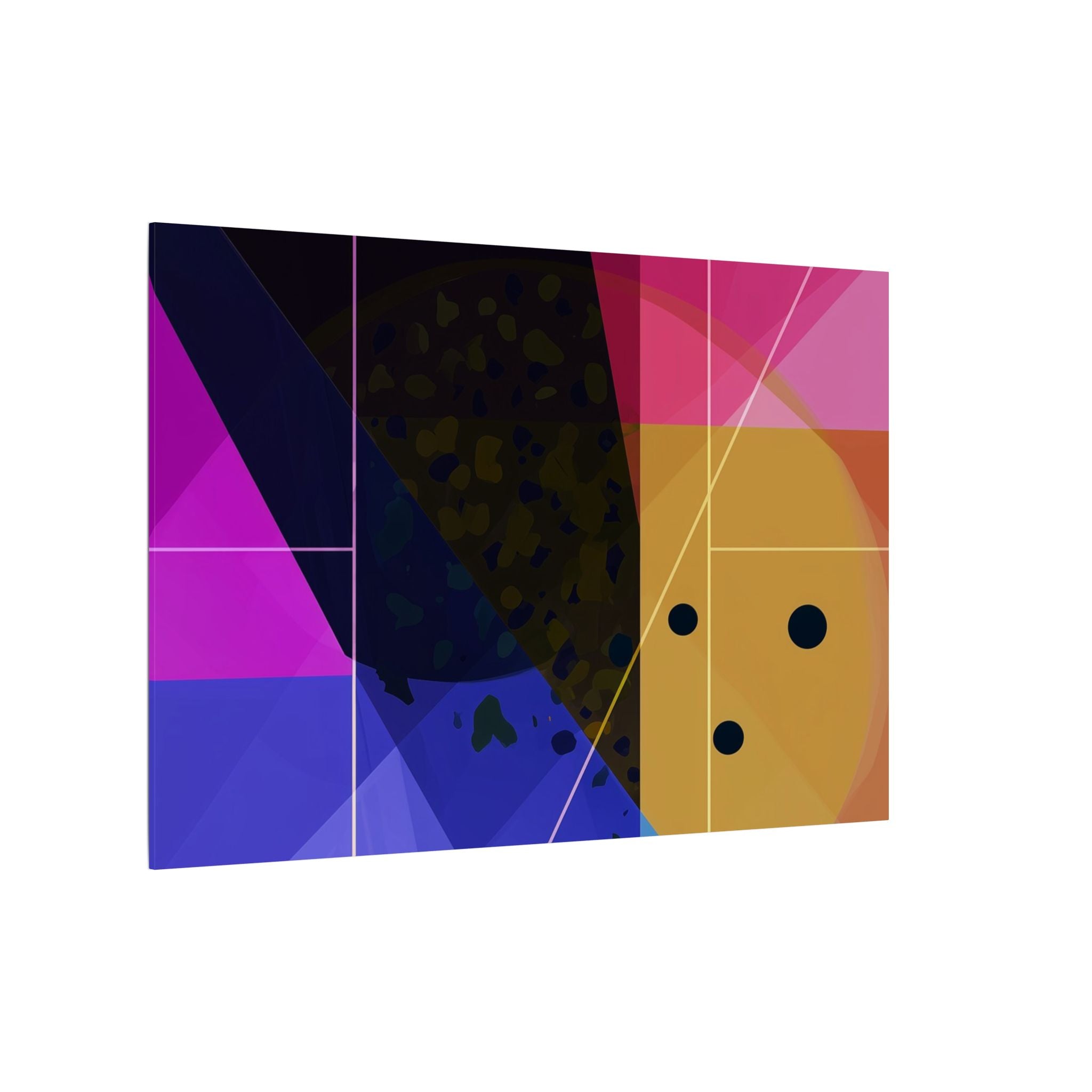 Geometric Intersections: Angular Minimalism, Digital Constructivism, Chromatic Grid Composition   |   Custom Orders Accepted