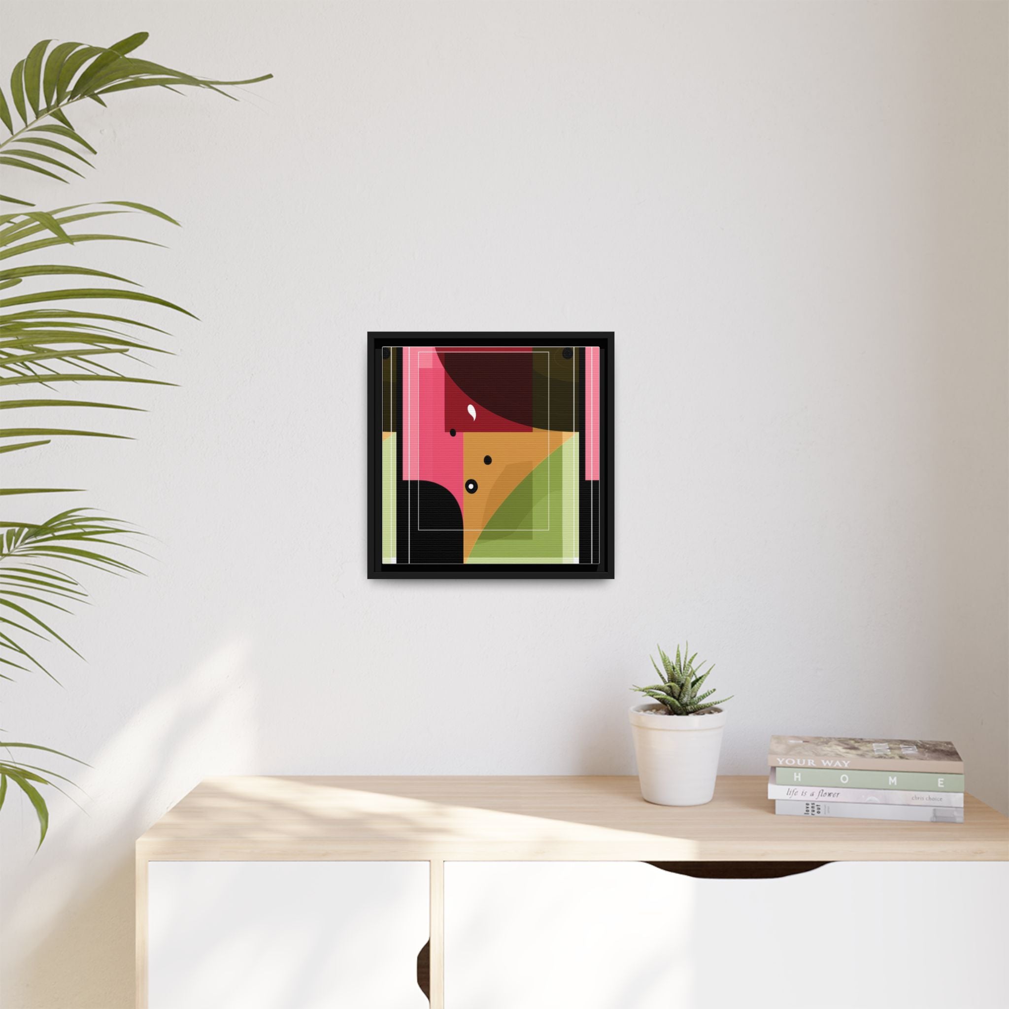 Geometric Convergence: Abstract Modernist Composition, Constructivist Color Blocking, Layered Geometric Design   |   Custom Orders Accepted