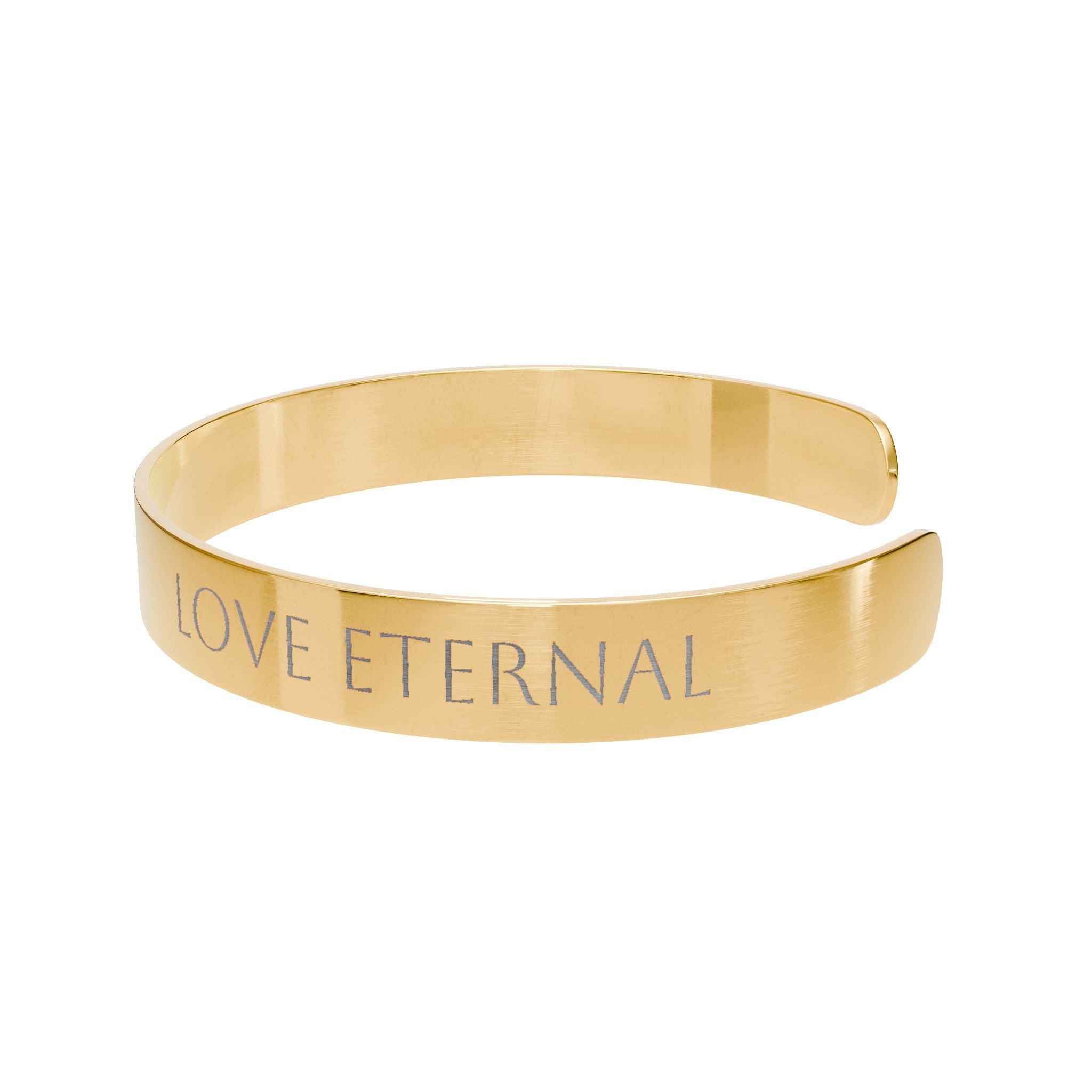 Engraved Love Eternal Bracelet