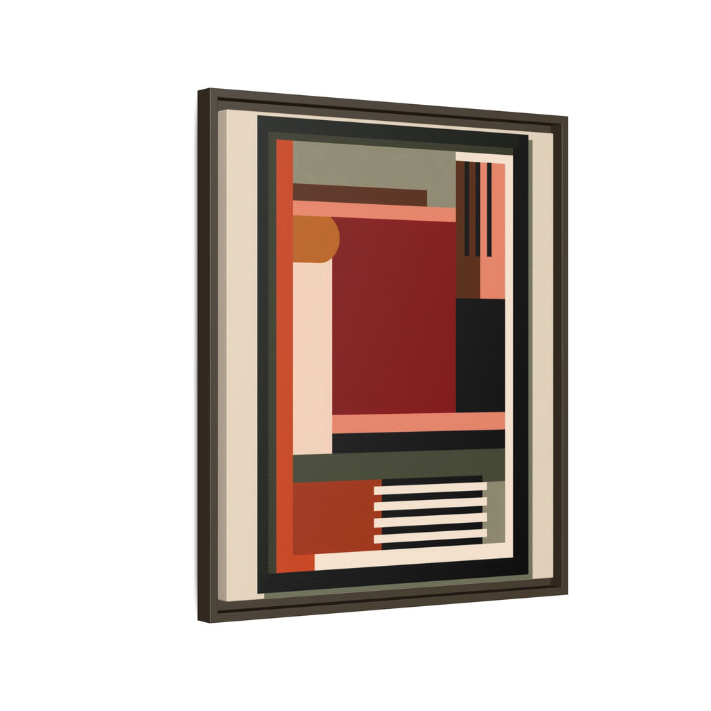 Architectural Geometries: Modern Abstract Composition, Bauhaus-Inspired Design, Geometric Color Blocking   |   Custom Orders Accepted
