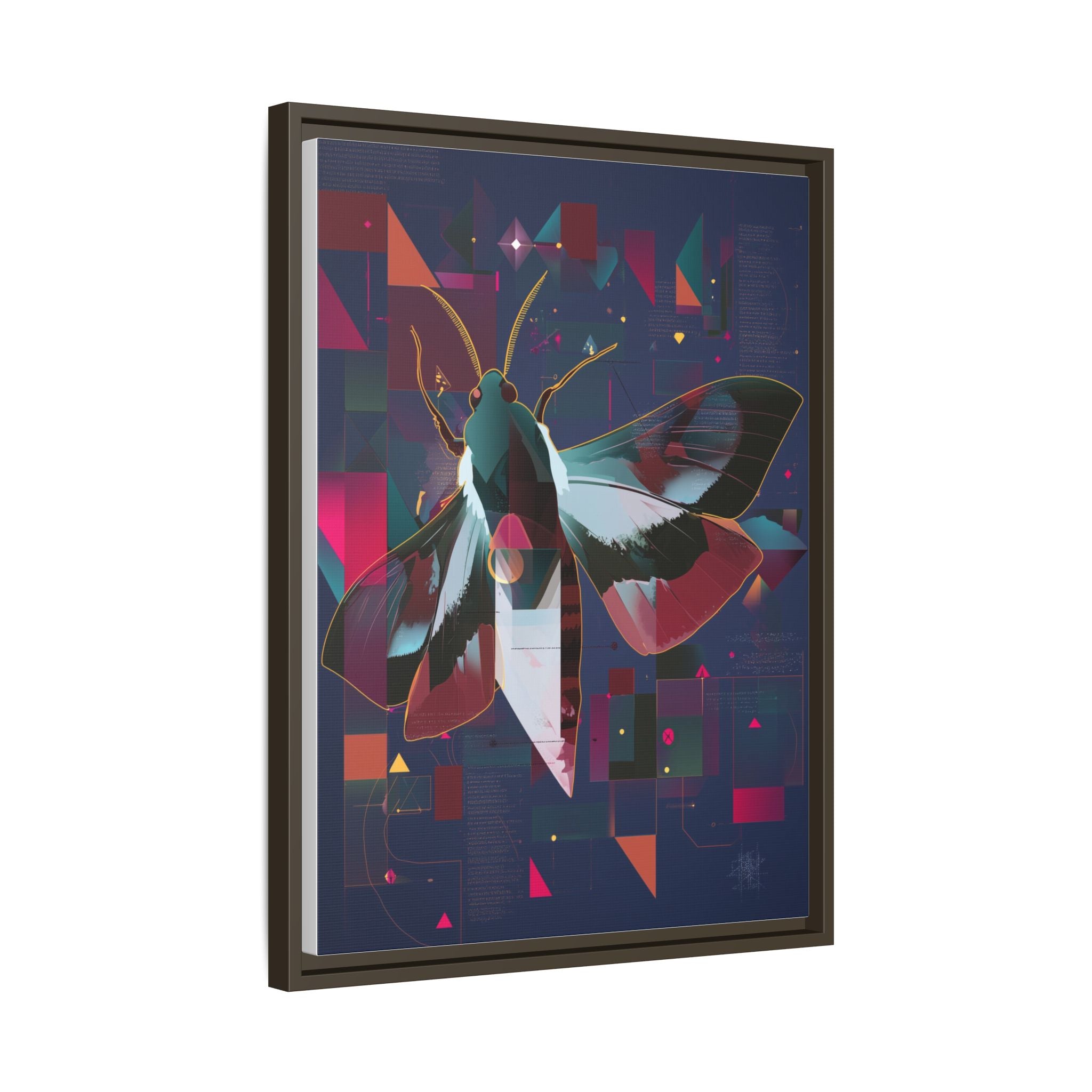 Digital Metamorphosis: Geometric Butterfly, Technological Nature   |    Custom Orders Available