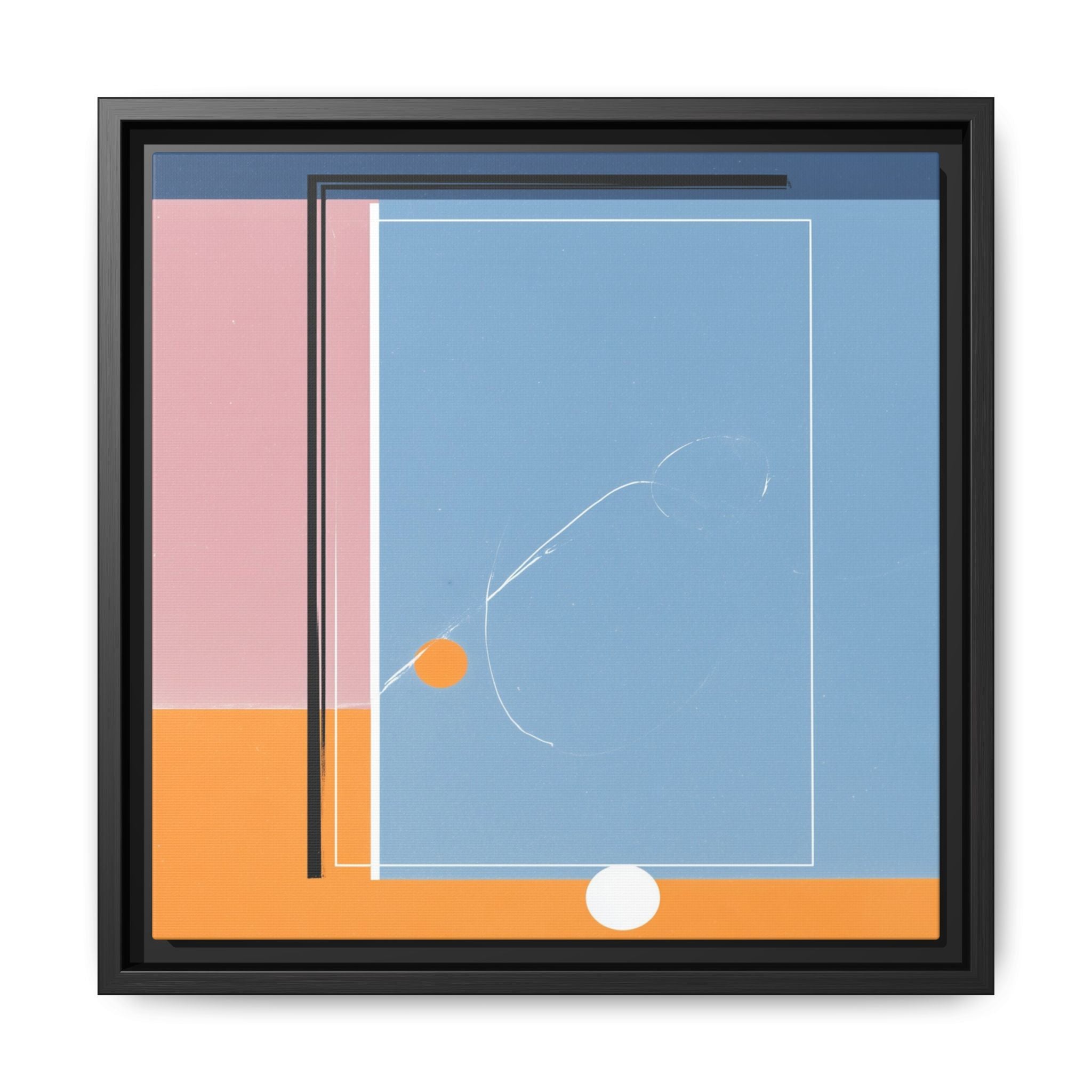 Geometric Layered Abstraction: Modernist Color Planes, Constructivist Design, Minimalist Composition   |   Custom Orders Accepted