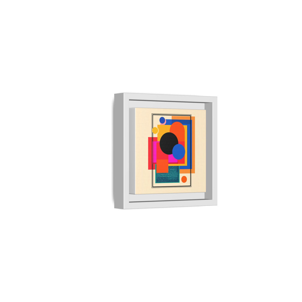 Geometric Harmony: Abstract Color Blocks, Mid-Century Modern Design, Minimalist Art Composition   |   Custom Orders Accepted