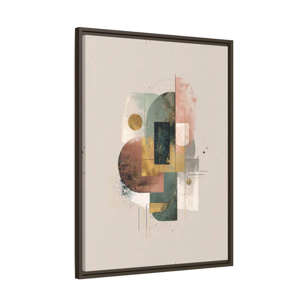 Organic Geometries: Fragmented Forms, Digital Abstract Composition, Layered Minimalist Art   |   Custom Orders Accepted