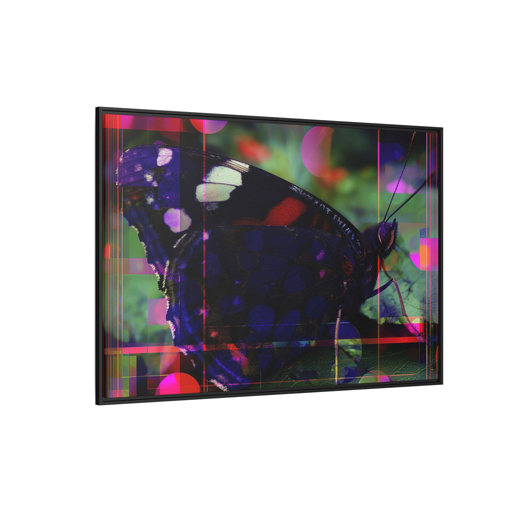 Metamorphic Glitch: Digital Nature Remix, Butterfly Geometric Distortion   |    Custom Orders Available