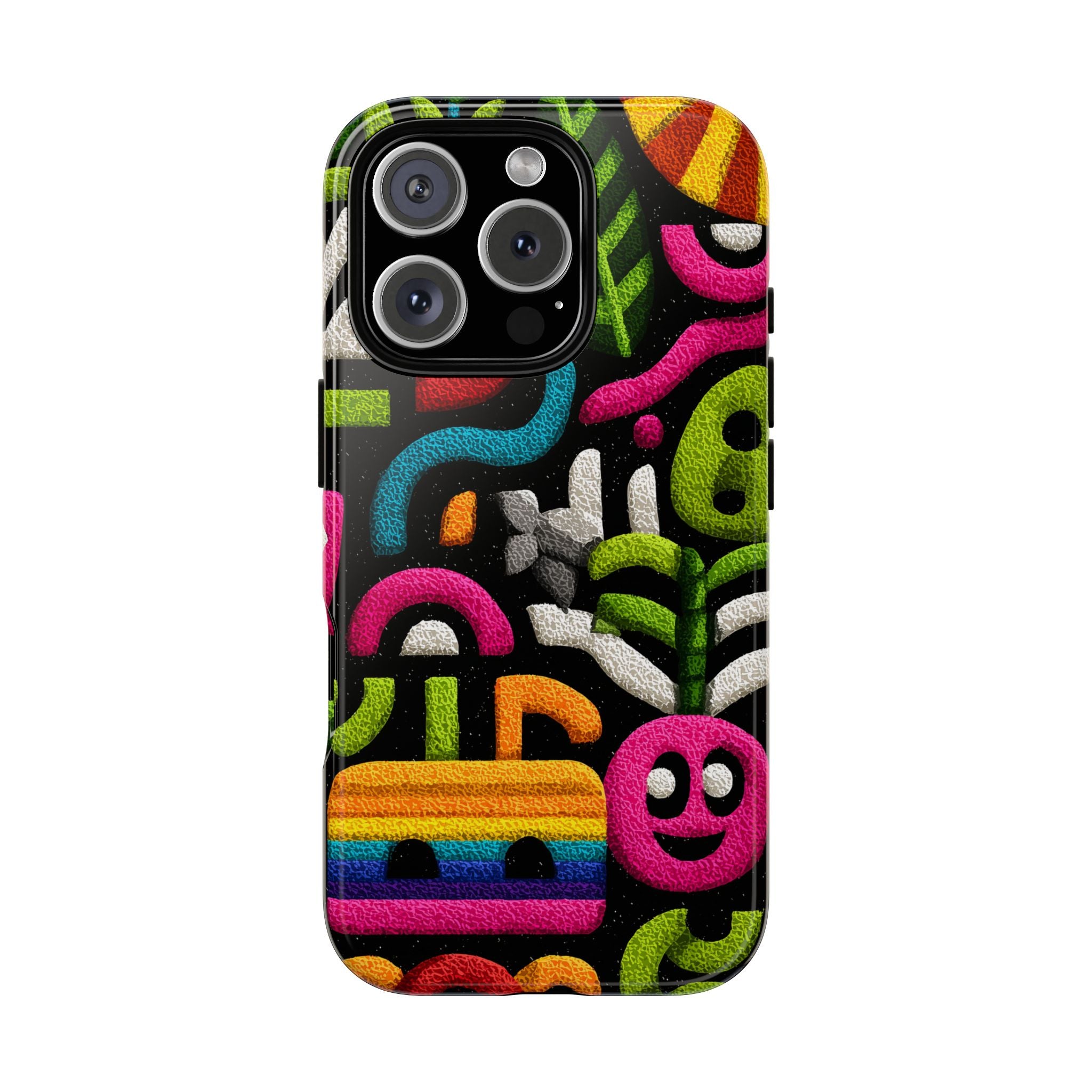 Vibrant Phone Case - Tough Cases | Funky, Colorful, Unique Design for Personalization, Gift, Accessory, Protection, Trendy Style