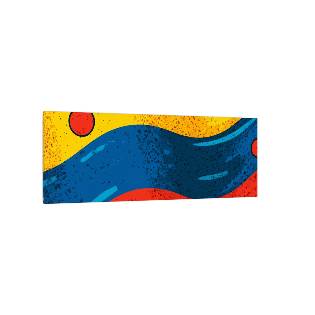 Fluid Dynamics: Retro Abstract Shapes, Mid-Century Modern Motion, Geometric Color Waves   |   Custom Orders Accepted