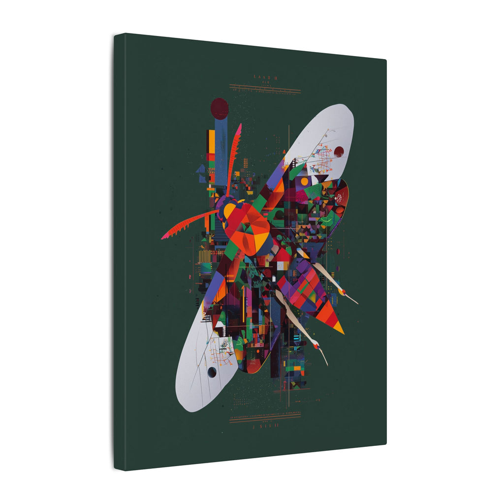 Metamorphic Geometry: Digital Cubist Butterfly, Urban Fragmentation Landscape   |    Custom Orders Available