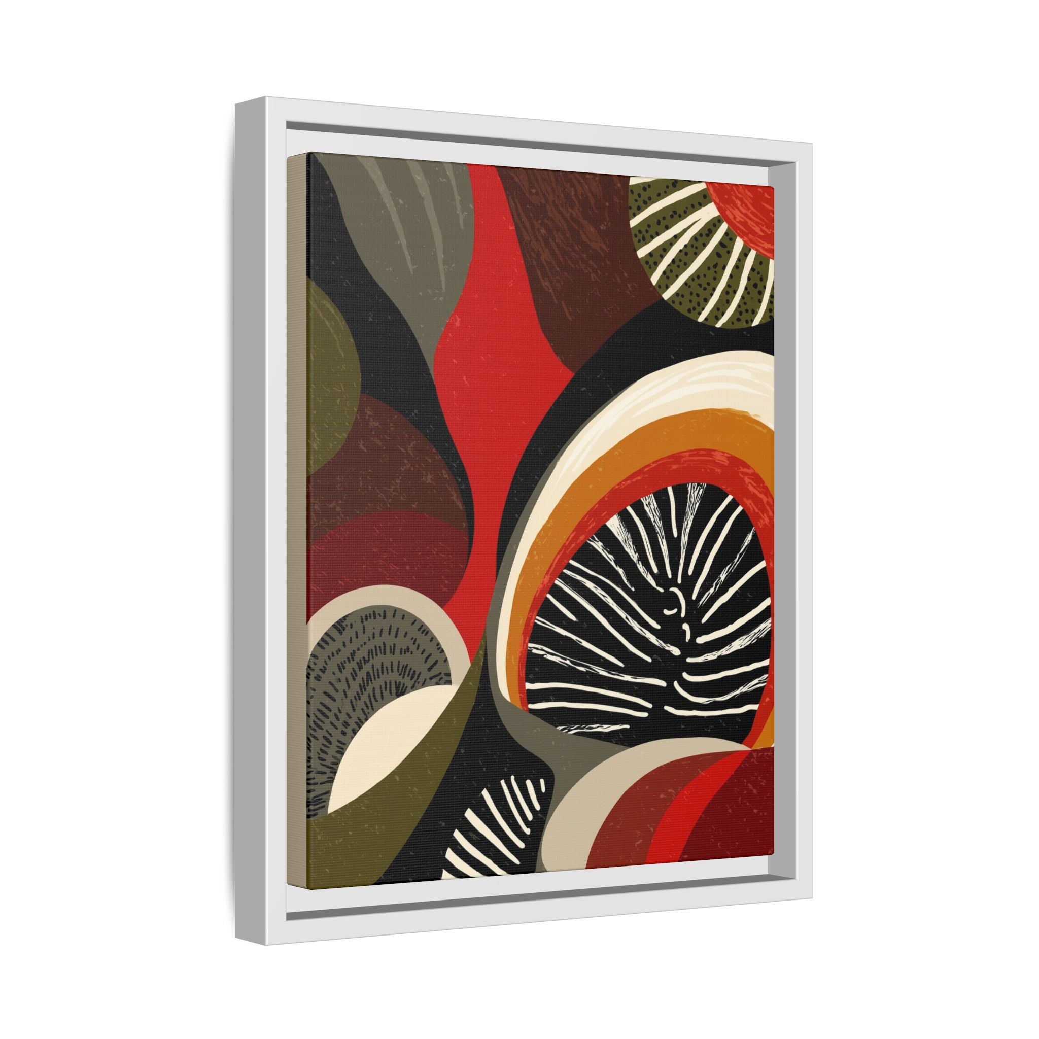 Geometric Rhythm: Abstract Composition, Mid-Century Modern Art, Radial Design Inspiration   |   Custom Orders Accepted