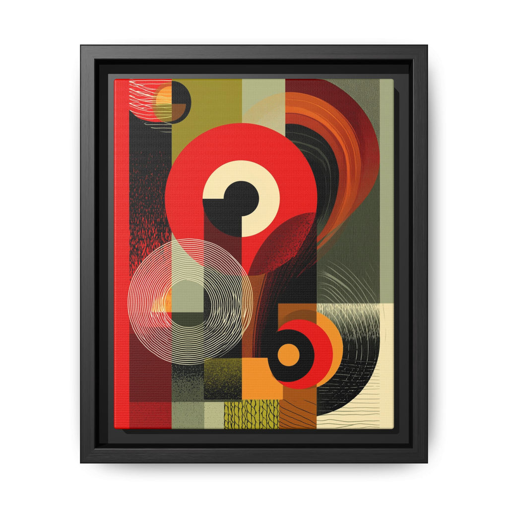Chromatic Geometrics: Abstract Constructivist Composition, Modernist Color Blocking, Layered Circular Forms   |   Custom Orders Accepted
