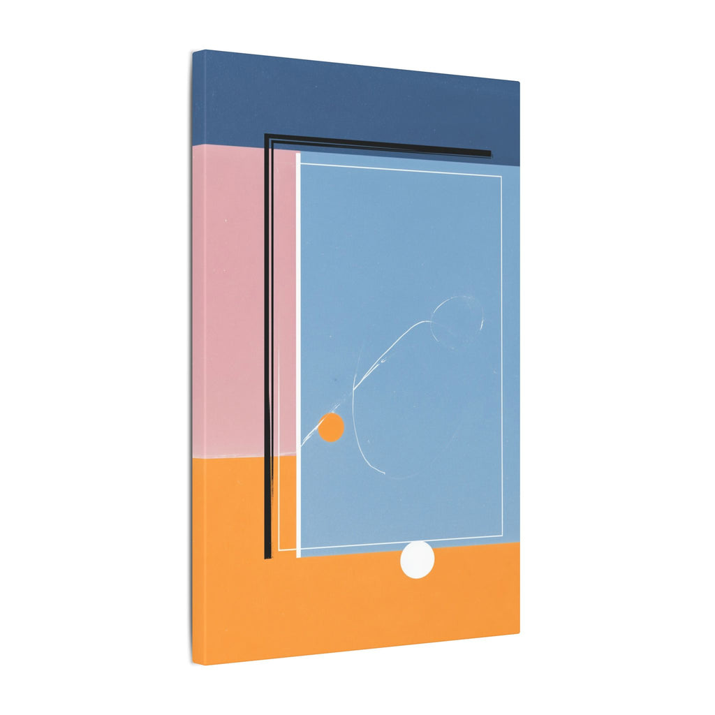 Geometric Harmony: Abstract Minimalist Composition, Modernist Color Fields, Constructivist Design Principles   |   Custom Orders Accepted