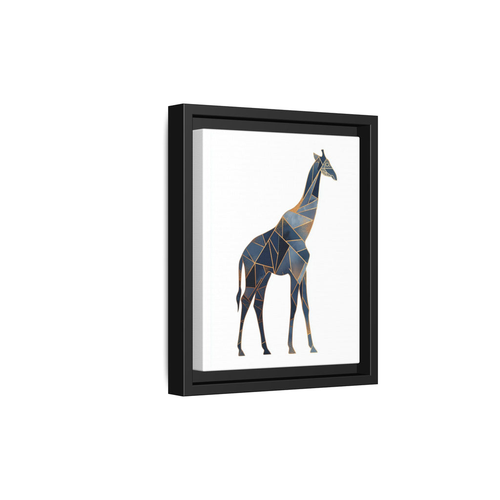 Geometric Giraffe Framed Print : Polygonal Wildlife Art, Modern Mosaic Design   |  Personalized & Custom Orders Available