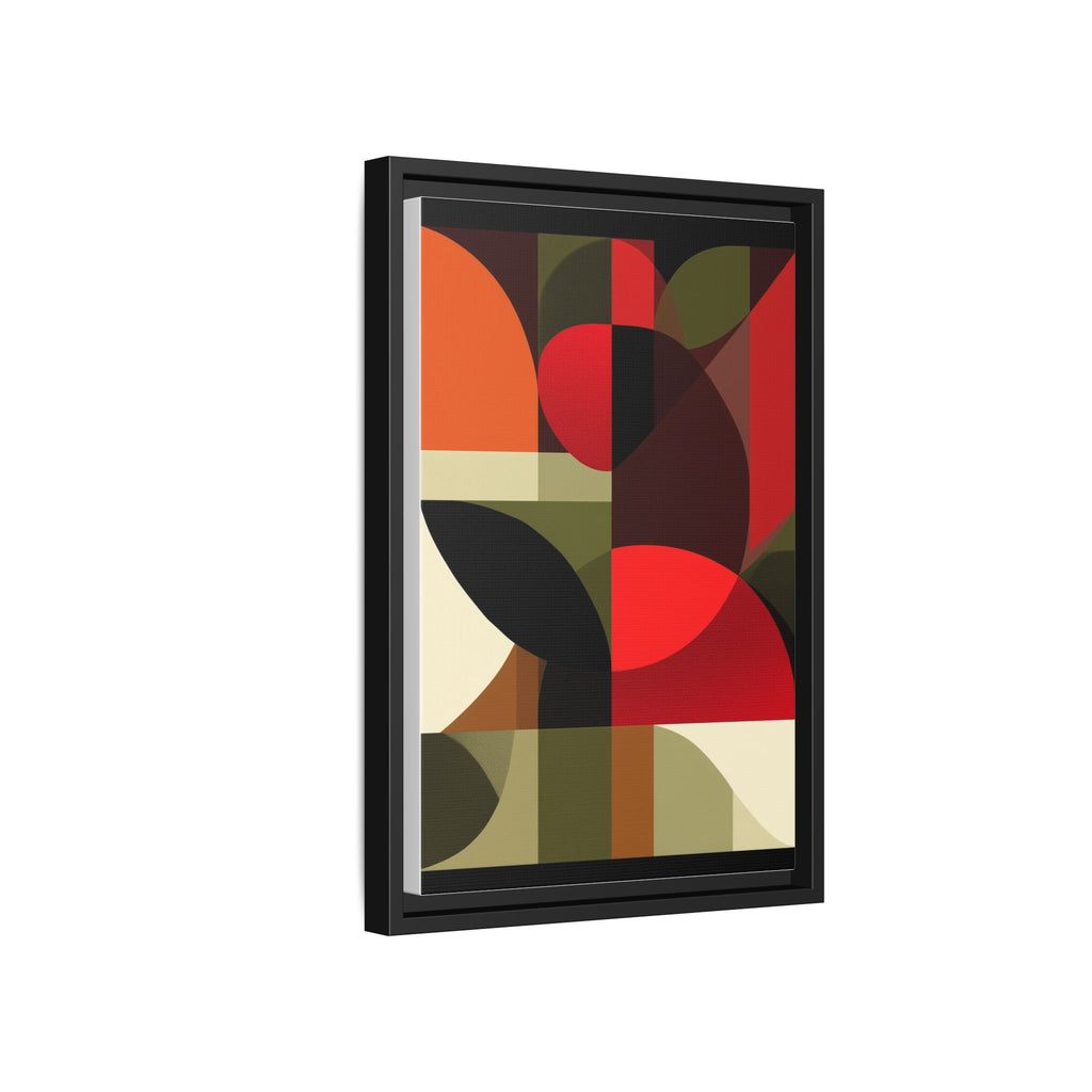 Geometric Fusion: Modern Abstract Composition, Cubist Color Blocks, Architectural Form Harmony   |   Custom Orders Accepted