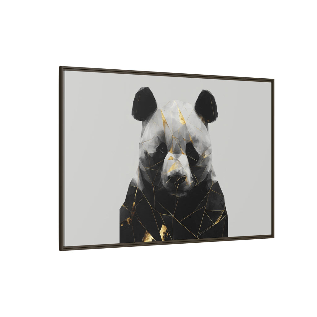 Fractured Panda: Geometric Wildlife Art, Low-Poly Contemporary Portrait   |  Personalized & Custom Orders Available