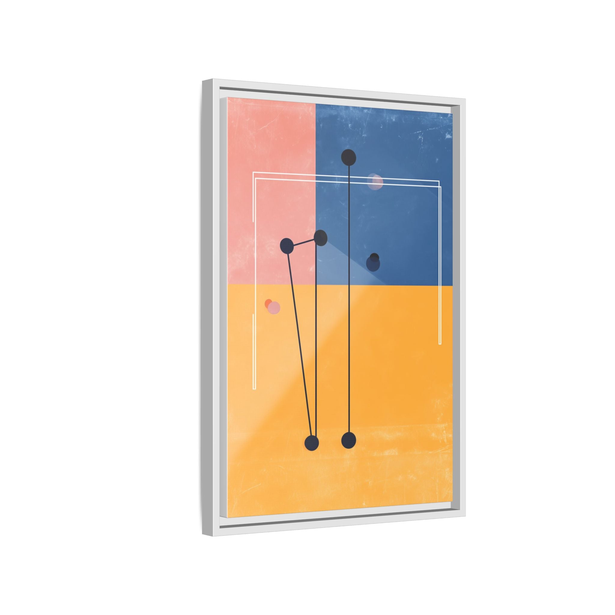 Nexus of Connection: Geometric Abstraction, Modernist Composition, Digital Color Blocks   |   Custom Orders Accepted