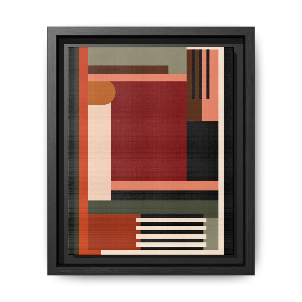 Architectural Geometries: Modern Abstract Composition, Bauhaus-Inspired Design, Geometric Color Blocking   |   Custom Orders Accepted