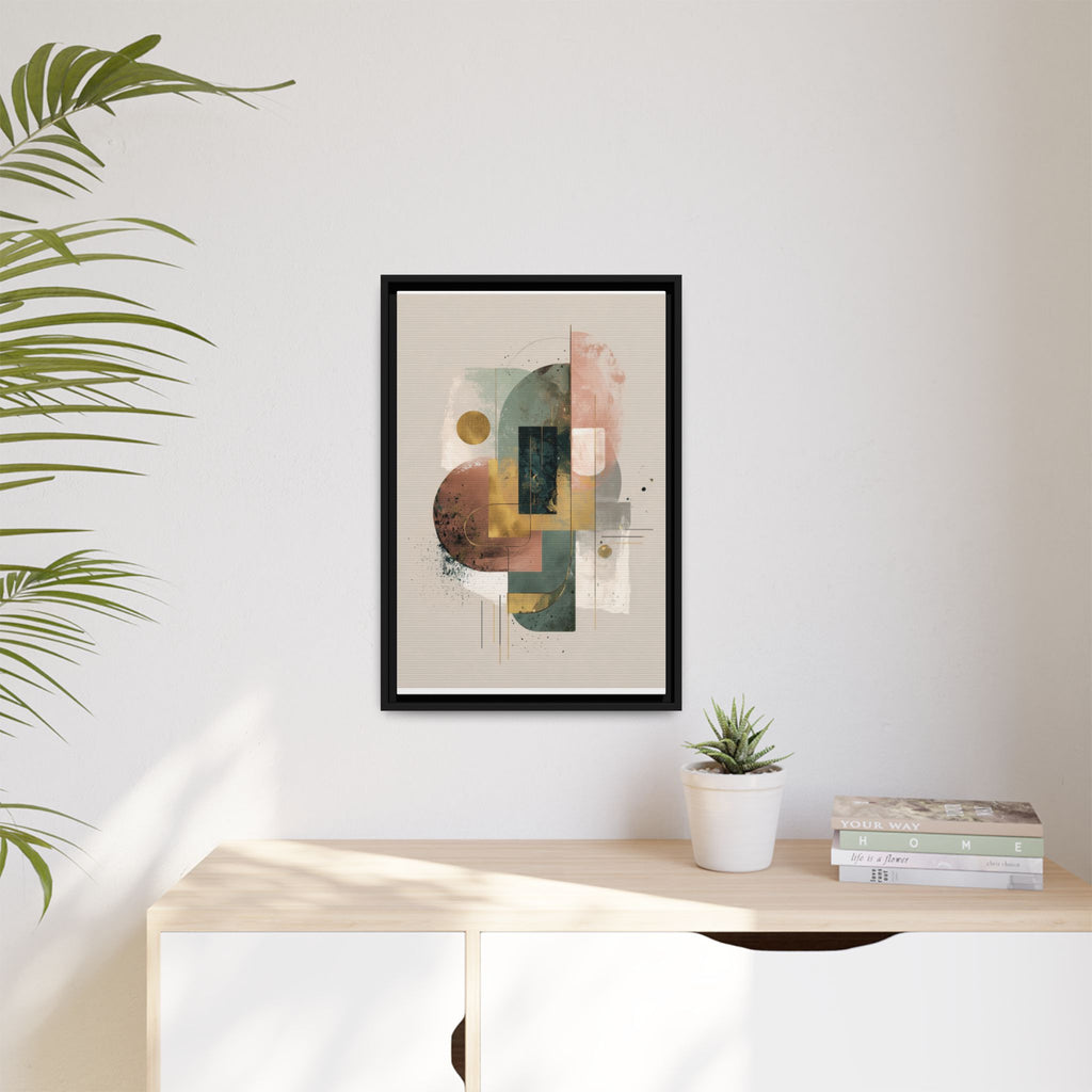 Organic Geometries: Fragmented Forms, Digital Abstract Composition, Layered Minimalist Art   |   Custom Orders Accepted