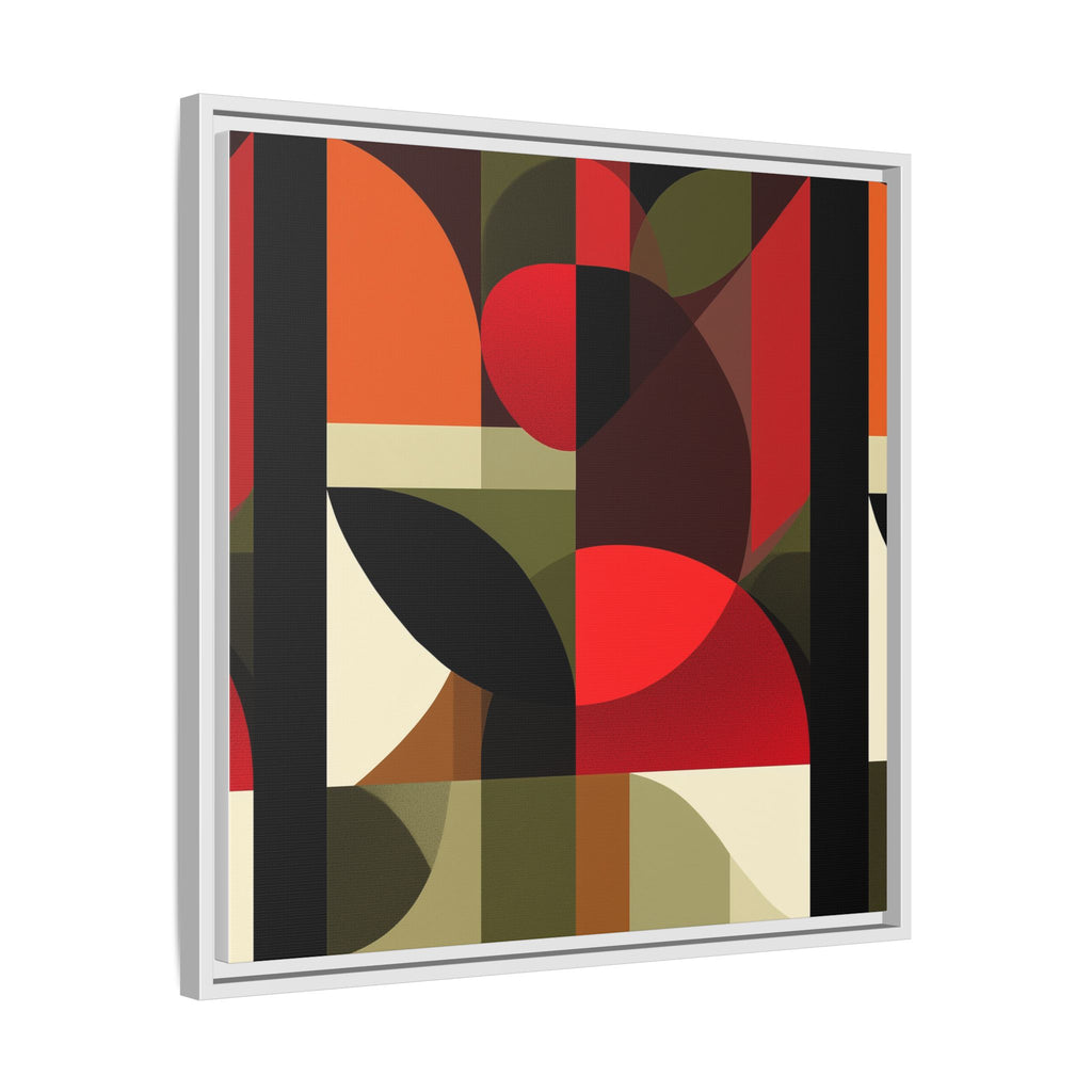 Geometric Fusion: Modern Abstract Composition, Cubist Color Blocks, Architectural Form Harmony   |   Custom Orders Accepted