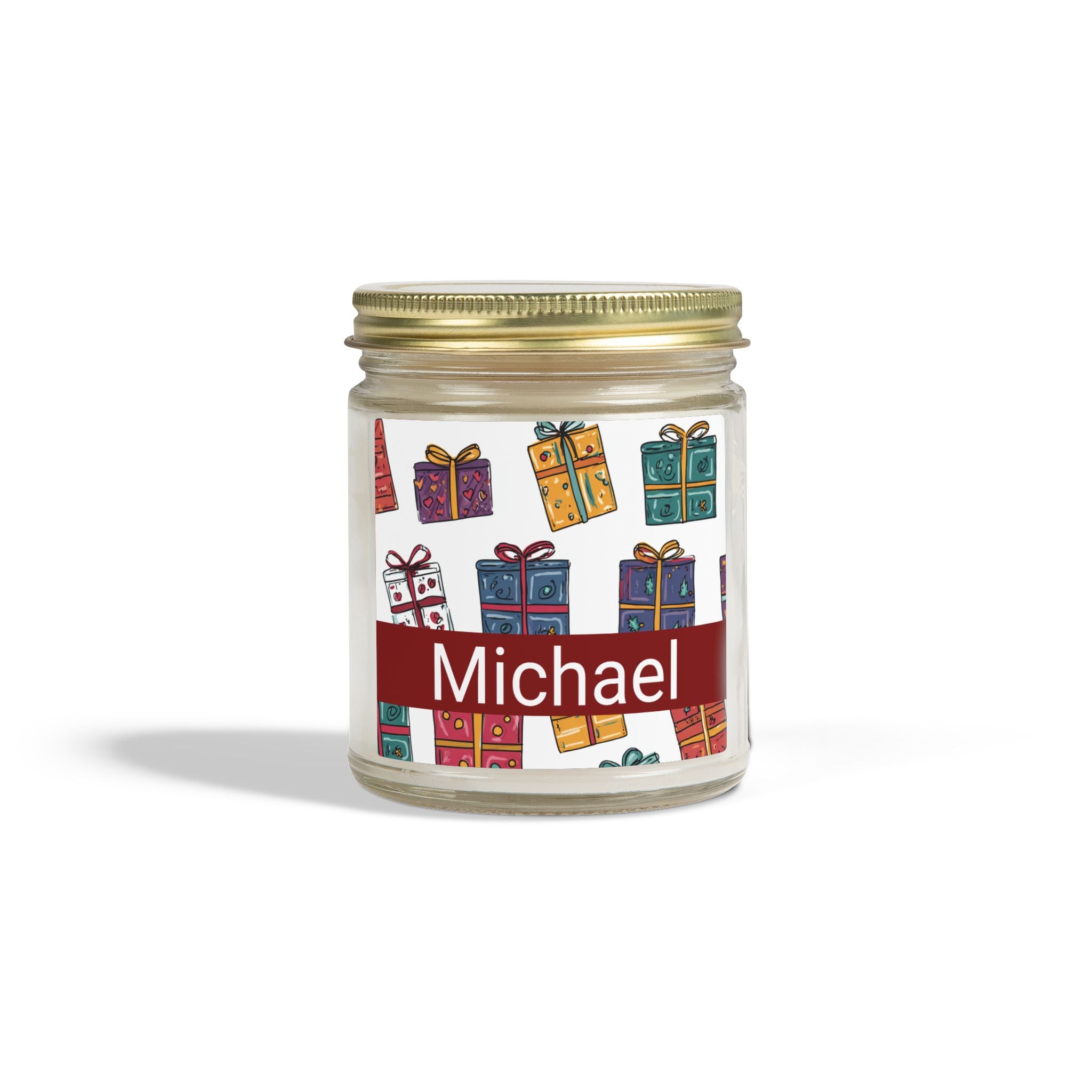 Personalized Festive Gift Scented Candles, Holiday Decor, Aromatherapy, Cozy Home, Unique Gifts, Eco-Friendly Candles