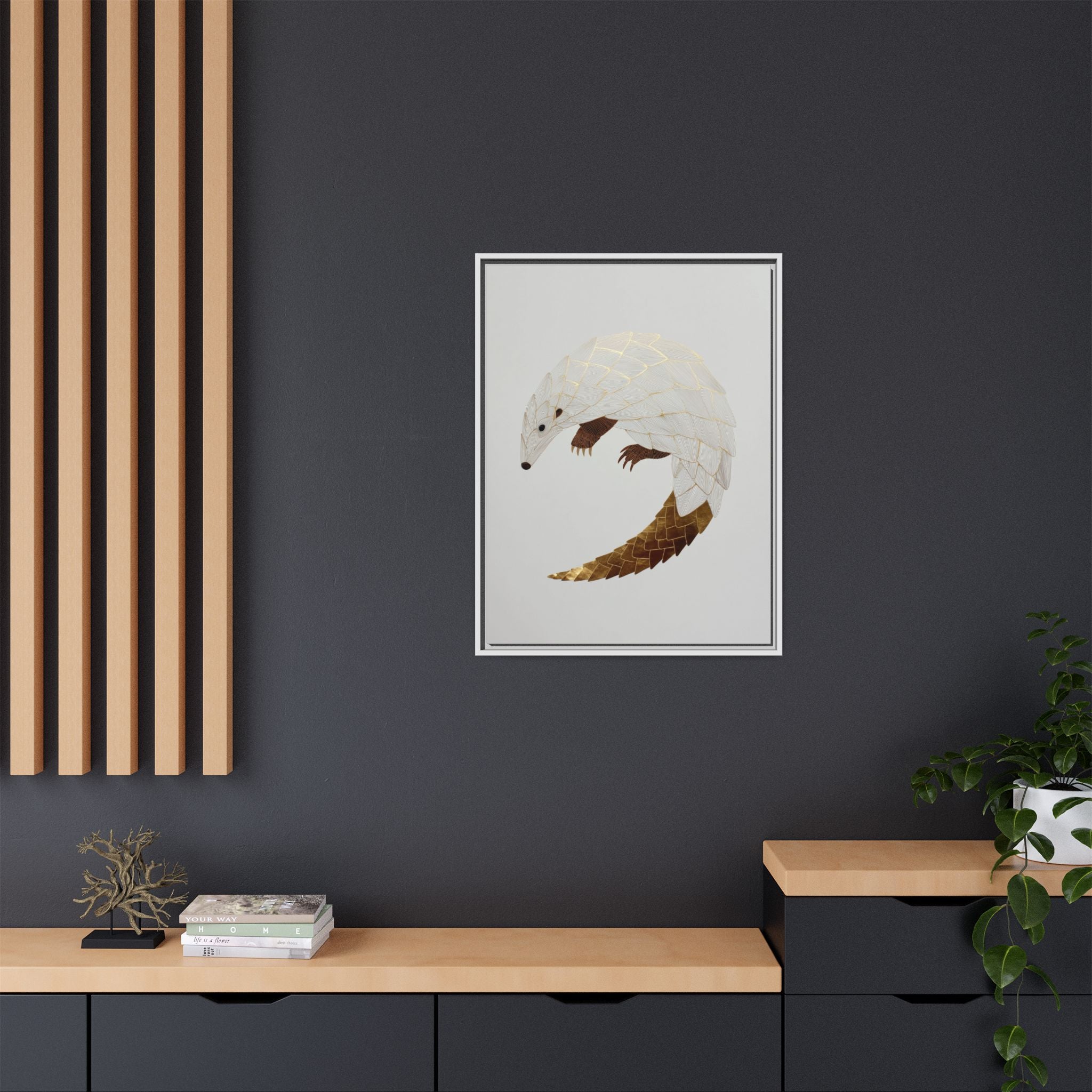 Geometric Hedgehog: Architectural Animal Portrait, Layered Geometric Illustration   |  Personalized & Custom Orders Available