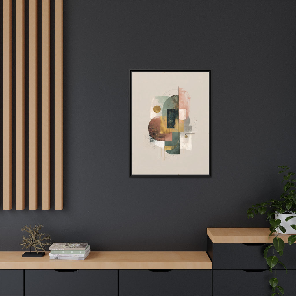 Organic Geometries: Fragmented Forms, Digital Abstract Composition, Layered Minimalist Art   |   Custom Orders Accepted