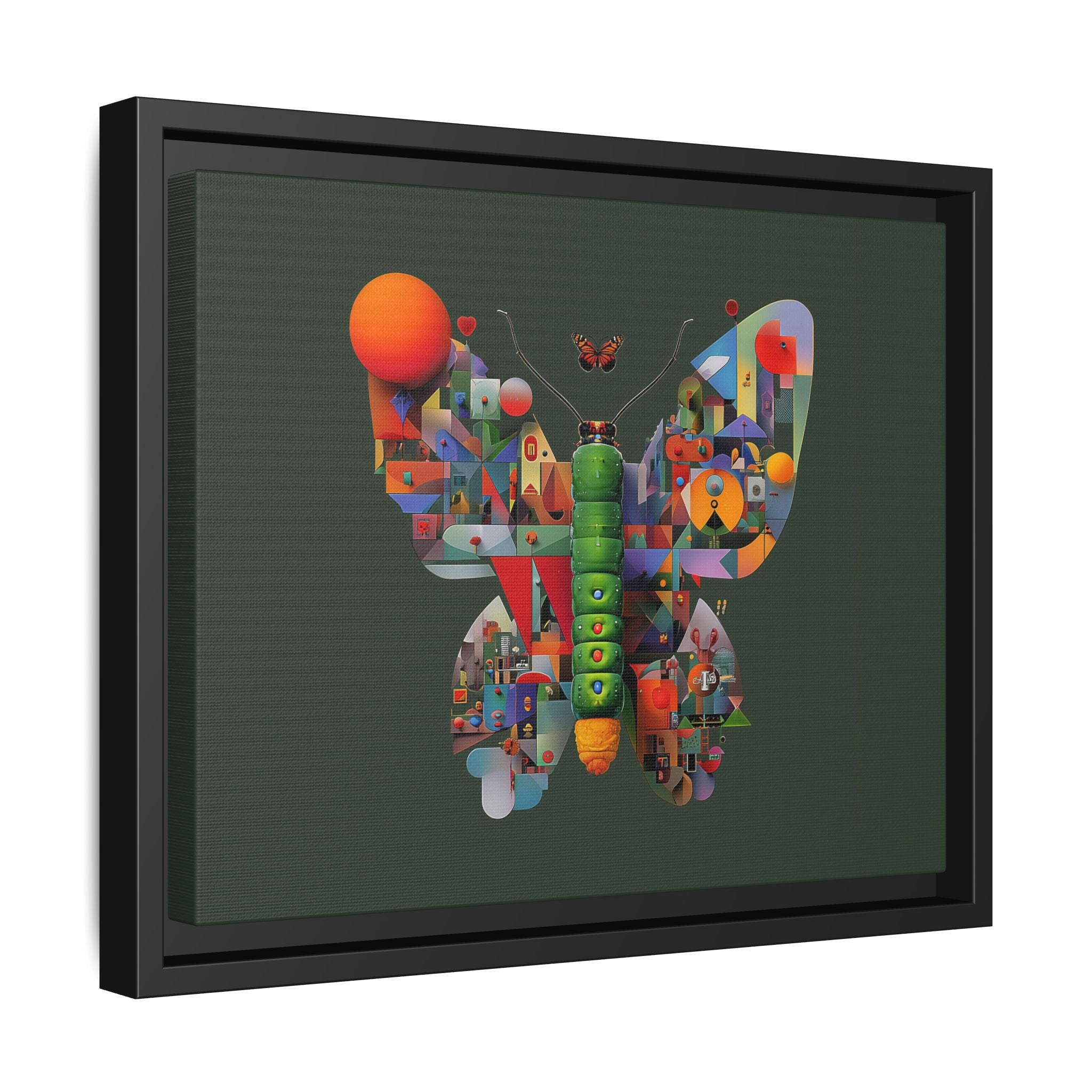 Furnie: Geometric Butterfly Mosaic, Digital Art Landscape   |    Custom Orders Available