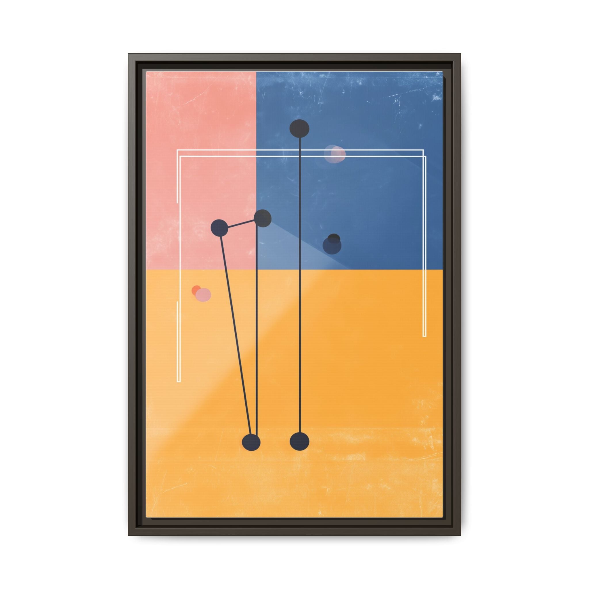 Nexus of Connection: Geometric Abstraction, Modernist Composition, Digital Color Blocks   |   Custom Orders Accepted