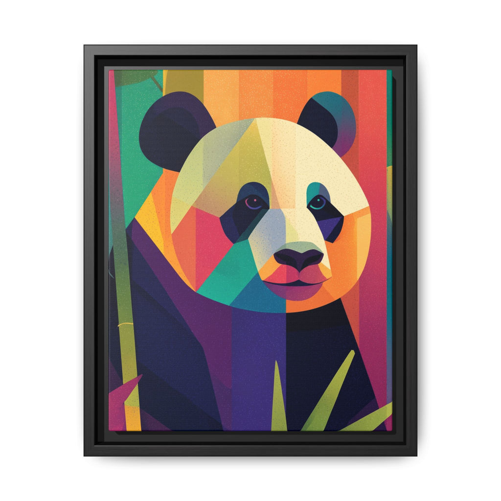 Geometric Panda Framed Print : Kaleidoscope Panda, Digital Art Illustration   |  Personalized & Custom Orders Available