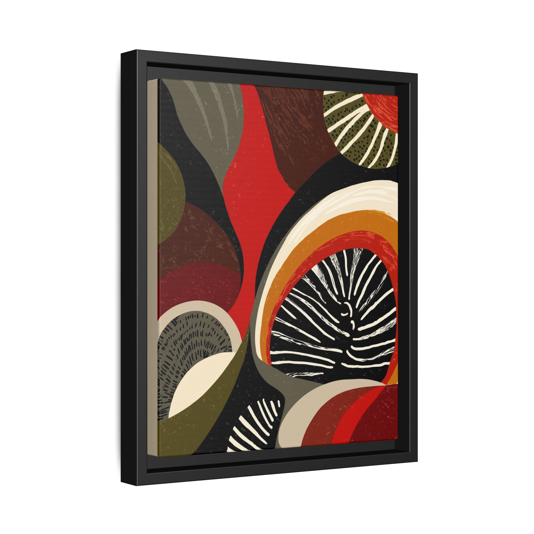 Geometric Rhythm: Abstract Composition, Mid-Century Modern Art, Radial Design Inspiration   |   Custom Orders Accepted
