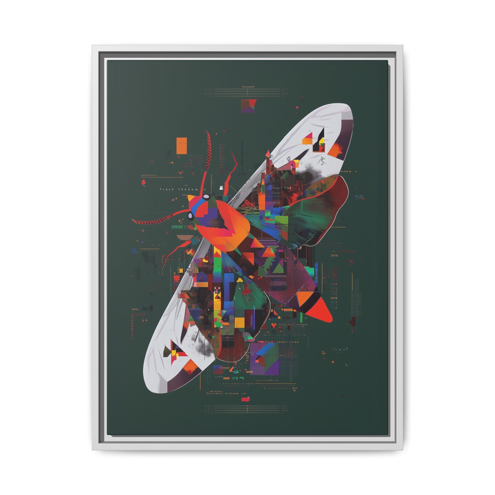 Geometric Metamorphosis: Digital Butterfly Design, Tech-Organic Art Visualization   |    Custom Orders Available