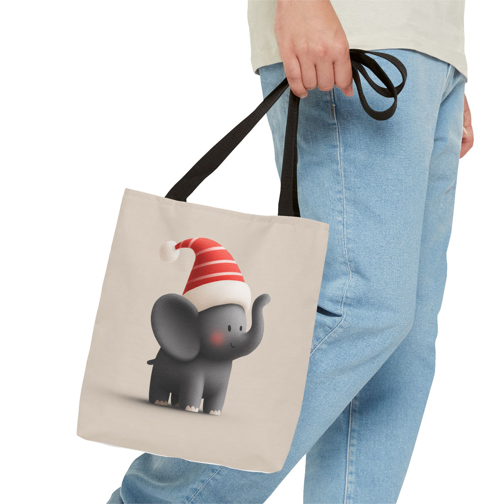 Christmas Elephant Tote Bag, Cute Holiday Reusable Bag, Gift for Kids, Eco-Friendly Shopping, Adventurous Tote for Any Occasion, [...]