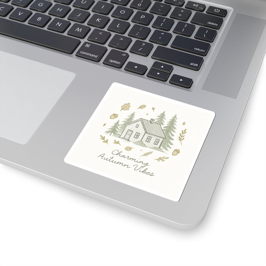 Sticker Set - Autumn Cabin Camping Vibes Kiss-Cut Stickers