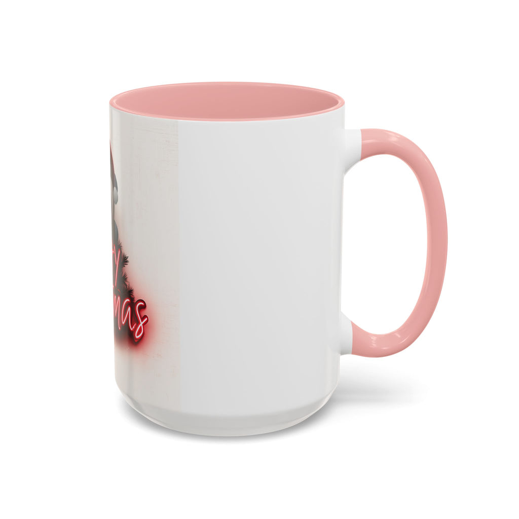 Merry Christmas Panda Mug, Fun Holiday Coffee Cup, Cute Gift for Animal Lovers, Festive Drinkware, Christmas Decorations