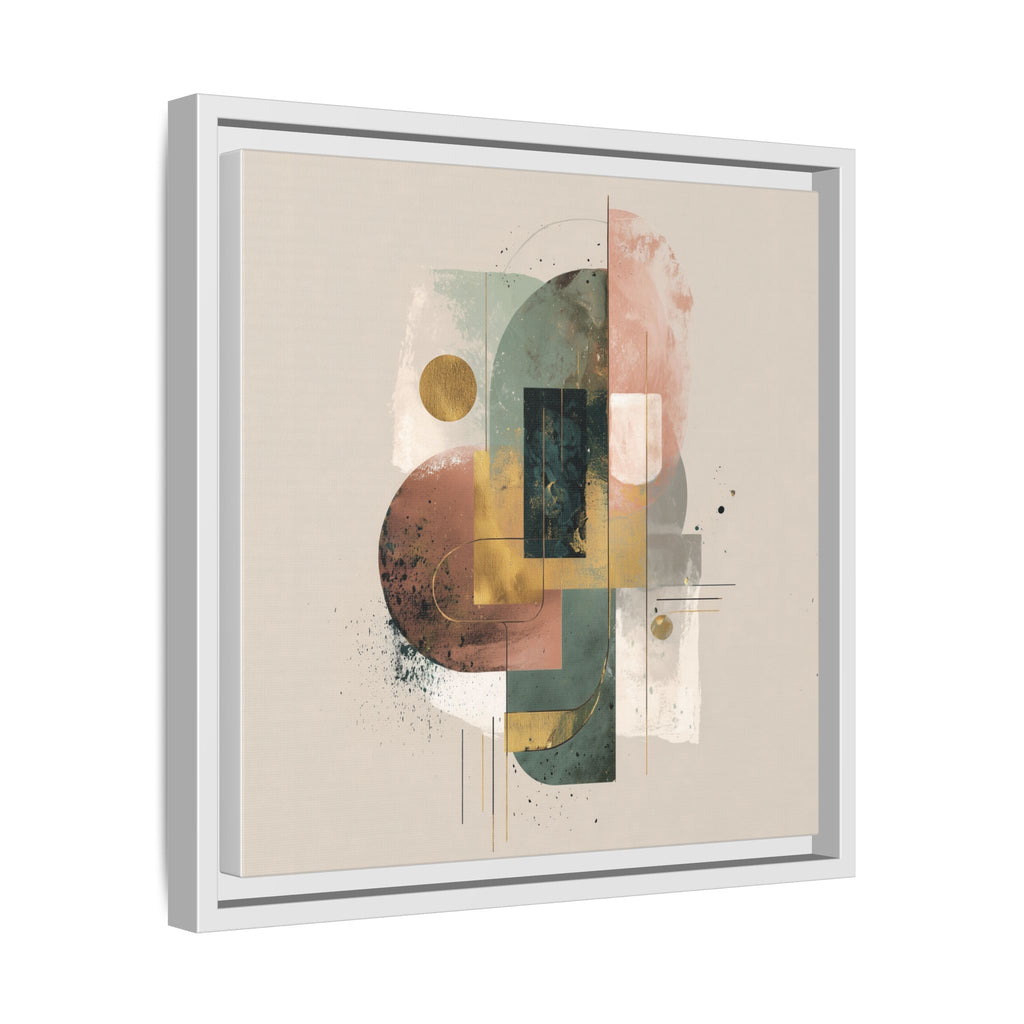 Organic Geometries: Fragmented Forms, Digital Abstract Composition, Layered Minimalist Art   |   Custom Orders Accepted