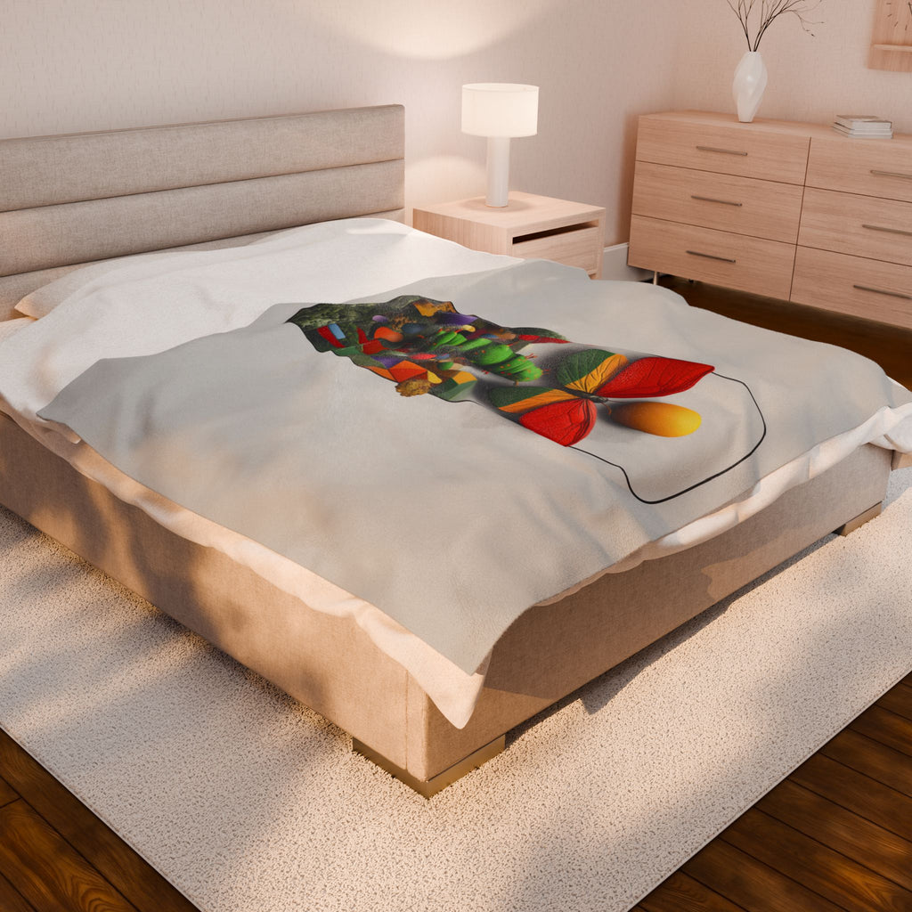 Metamorphic Mosaic: Digital Butterfly Transformation, Geometric Nature Abstraction   |    Custom Orders Available