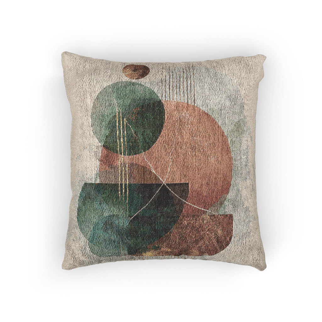 Ephemeral Geometries: Abstract Circular Composition, Modern Metallic Watercolor Art   |    Custom Orders Available