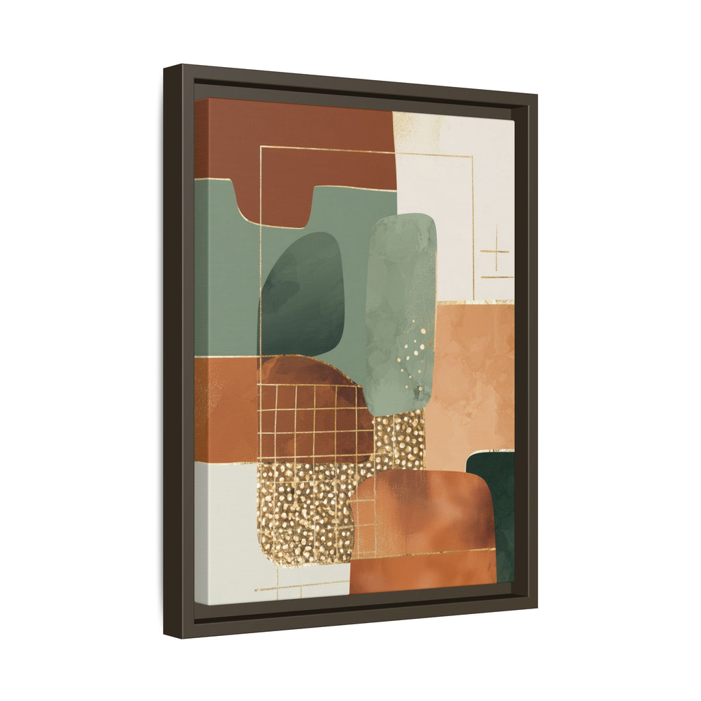 Geometric Harmony: Abstract Minimalist Art, Mid-Century Modern Design, Organic Shapes Composition   |   Custom Orders Accepted