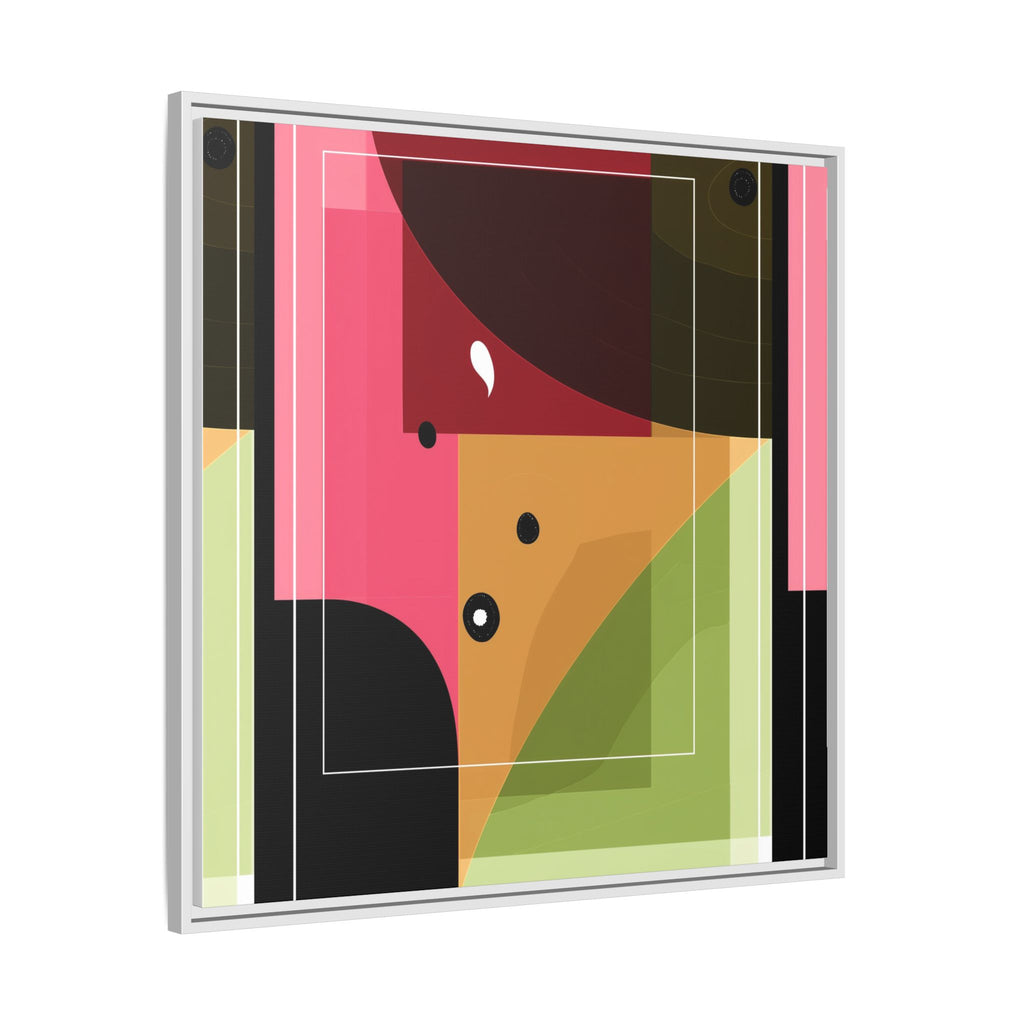 Geometric Convergence: Abstract Modernist Composition, Constructivist Color Blocking, Layered Geometric Design   |   Custom Orders Accepted