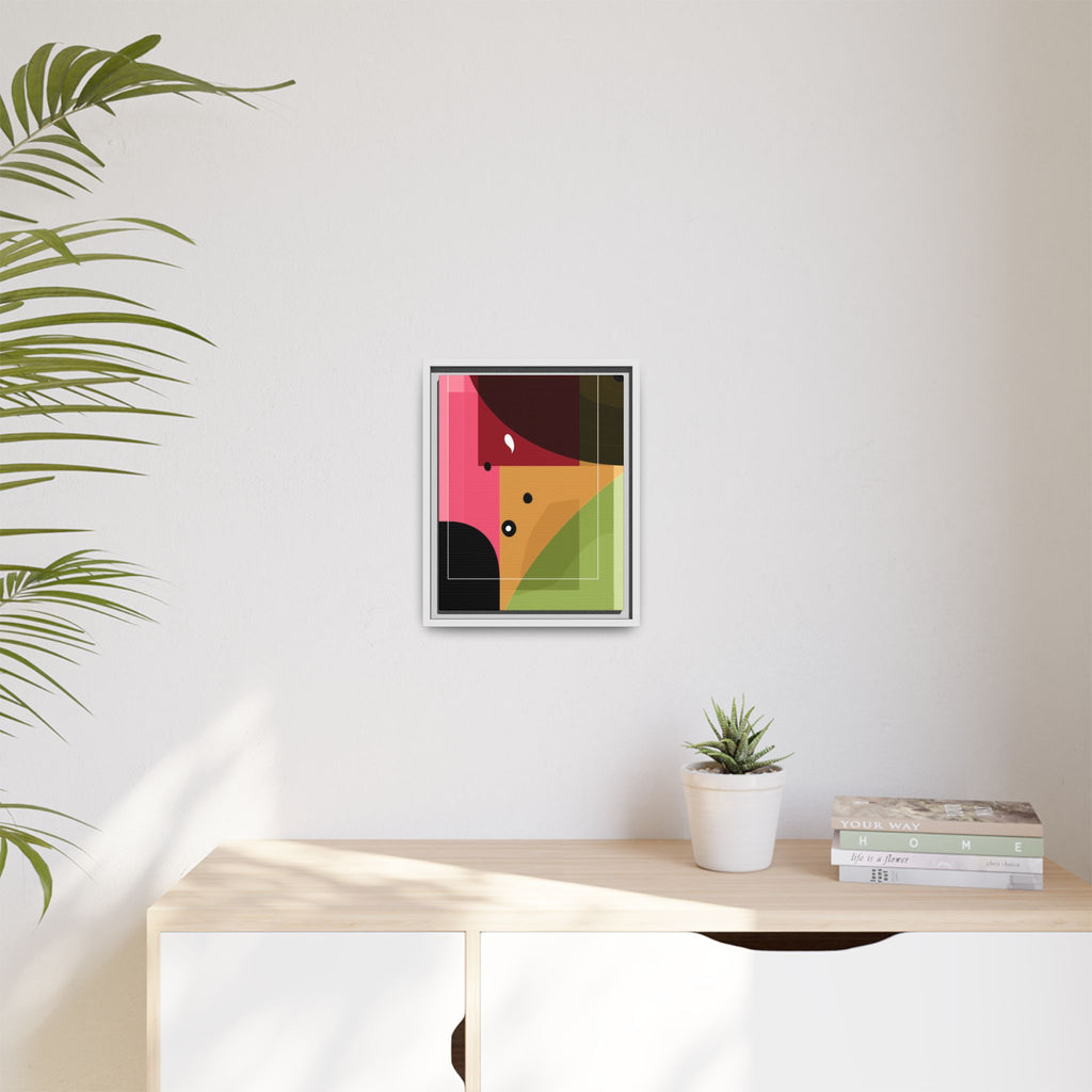 Geometric Convergence: Abstract Modernist Composition, Constructivist Color Blocking, Layered Geometric Design   |   Custom Orders Accepted