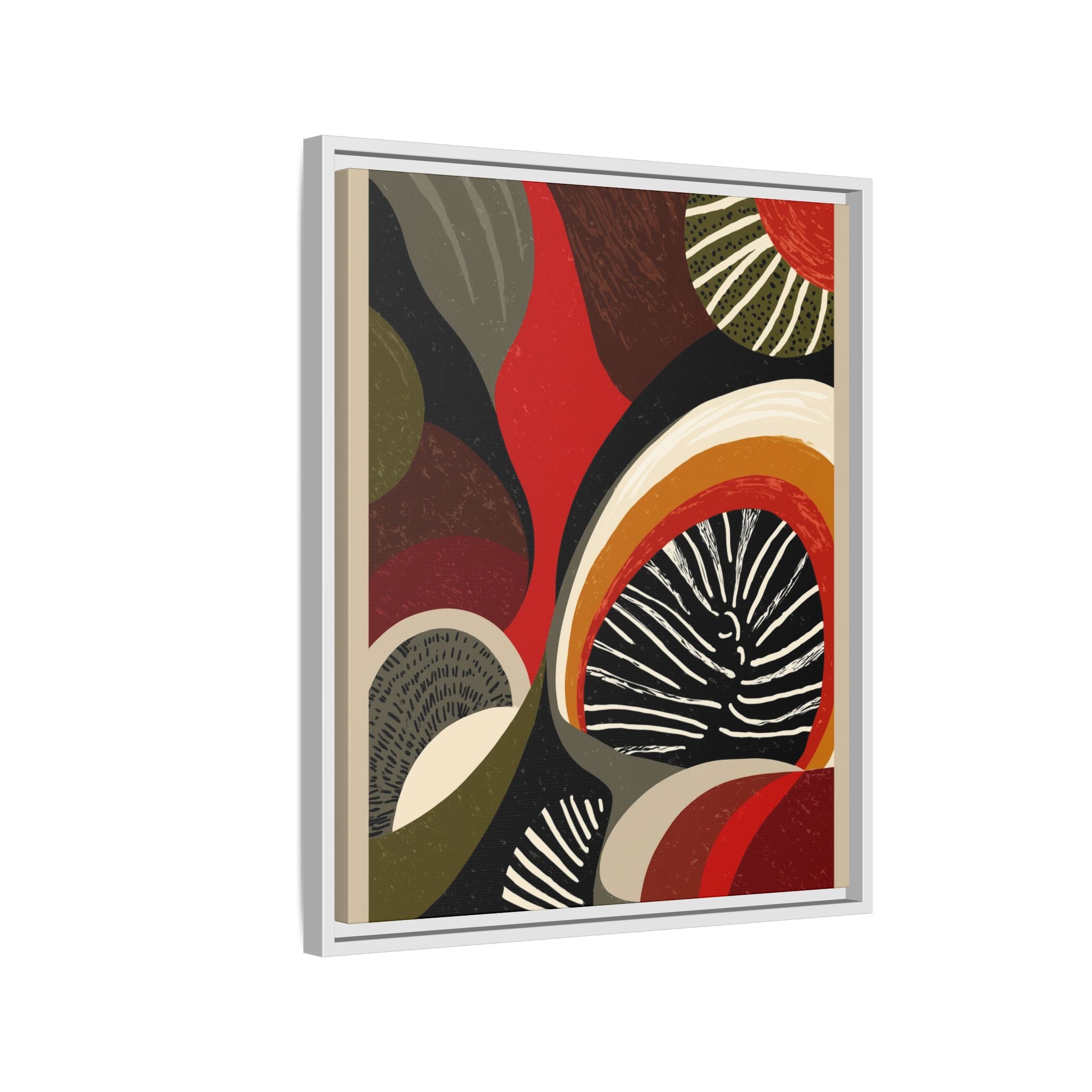 Geometric Rhythm: Abstract Composition, Mid-Century Modern Art, Radial Design Inspiration   |   Custom Orders Accepted