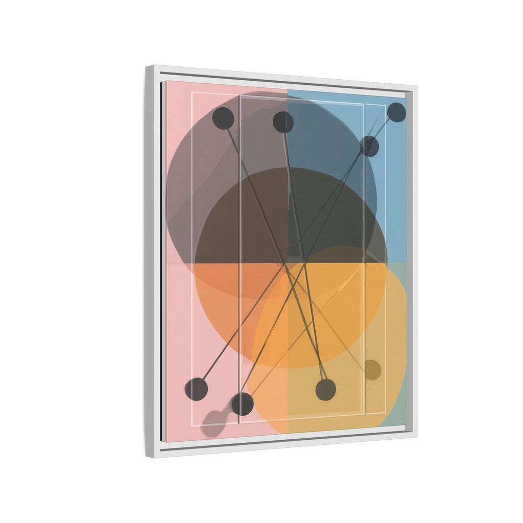 Geometric Intersections: Pastel Quadrants, Mid-Century Minimalism, Network Nodes   |   Custom Orders Accepted