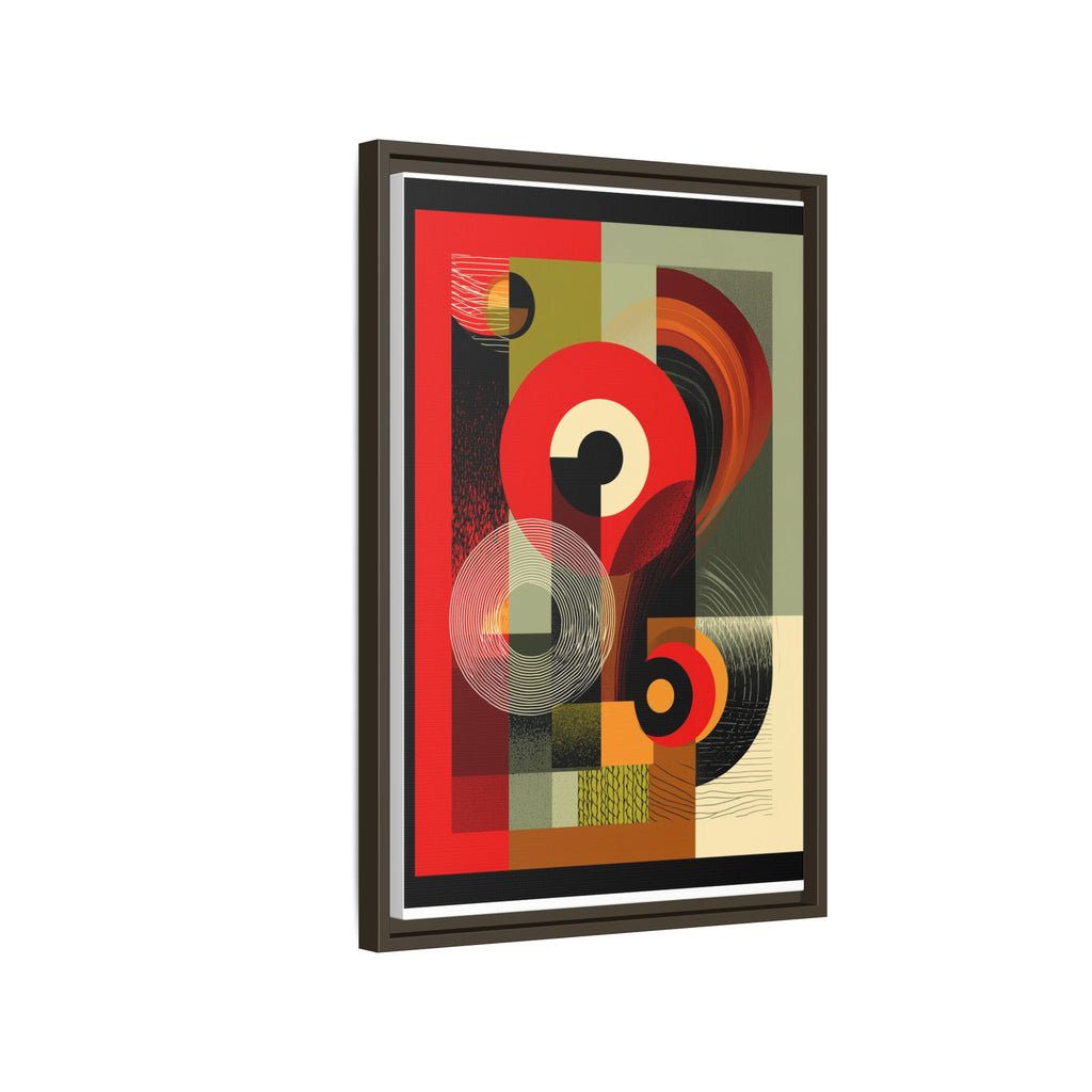 Chromatic Geometrics: Abstract Constructivist Composition, Modernist Color Blocking, Layered Circular Forms   |   Custom Orders Accepted