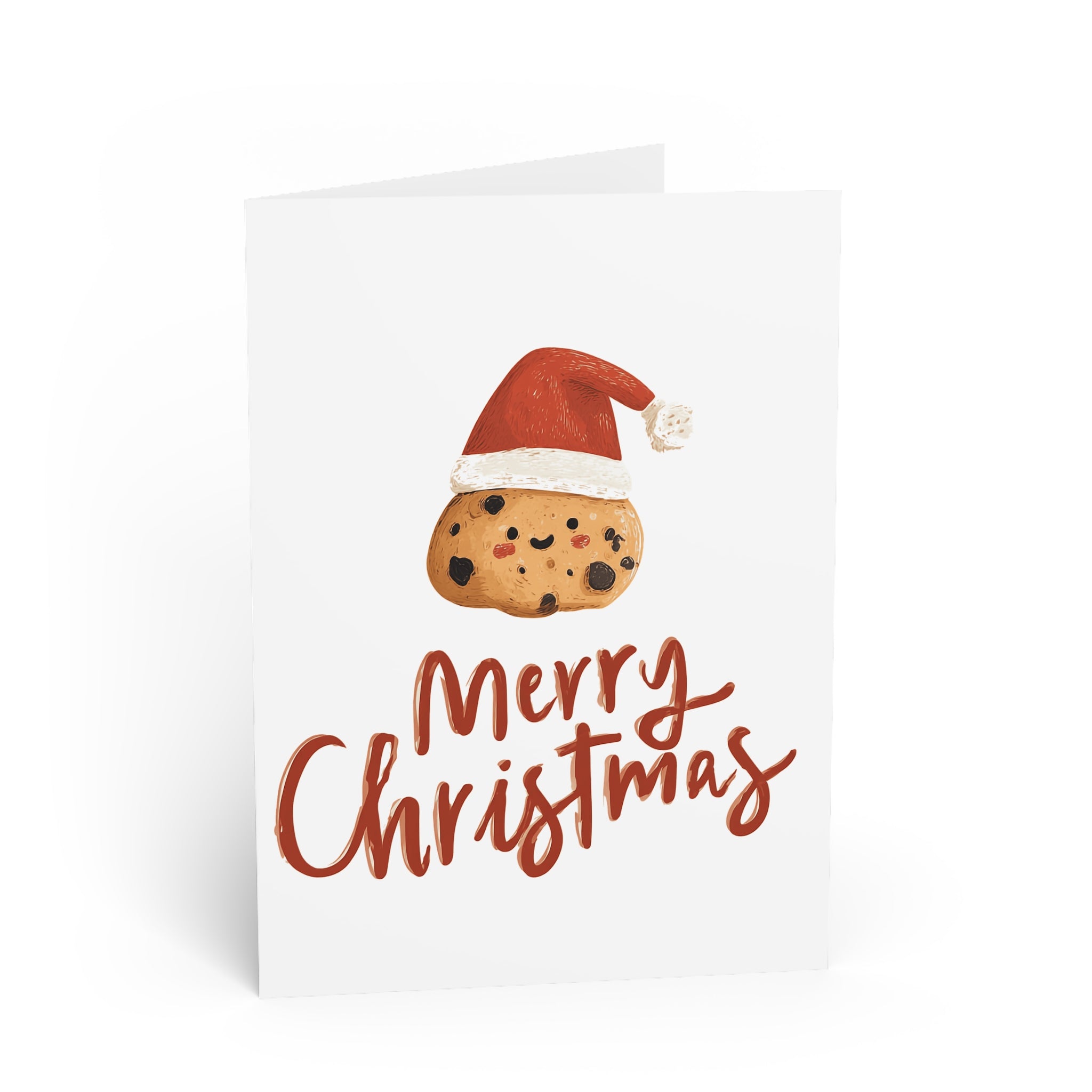 Festive Cookie Charm: Merry Christmas Illustration, Digital Holiday Art, Whimsical Cartoon Character | Custom Orders Accepted