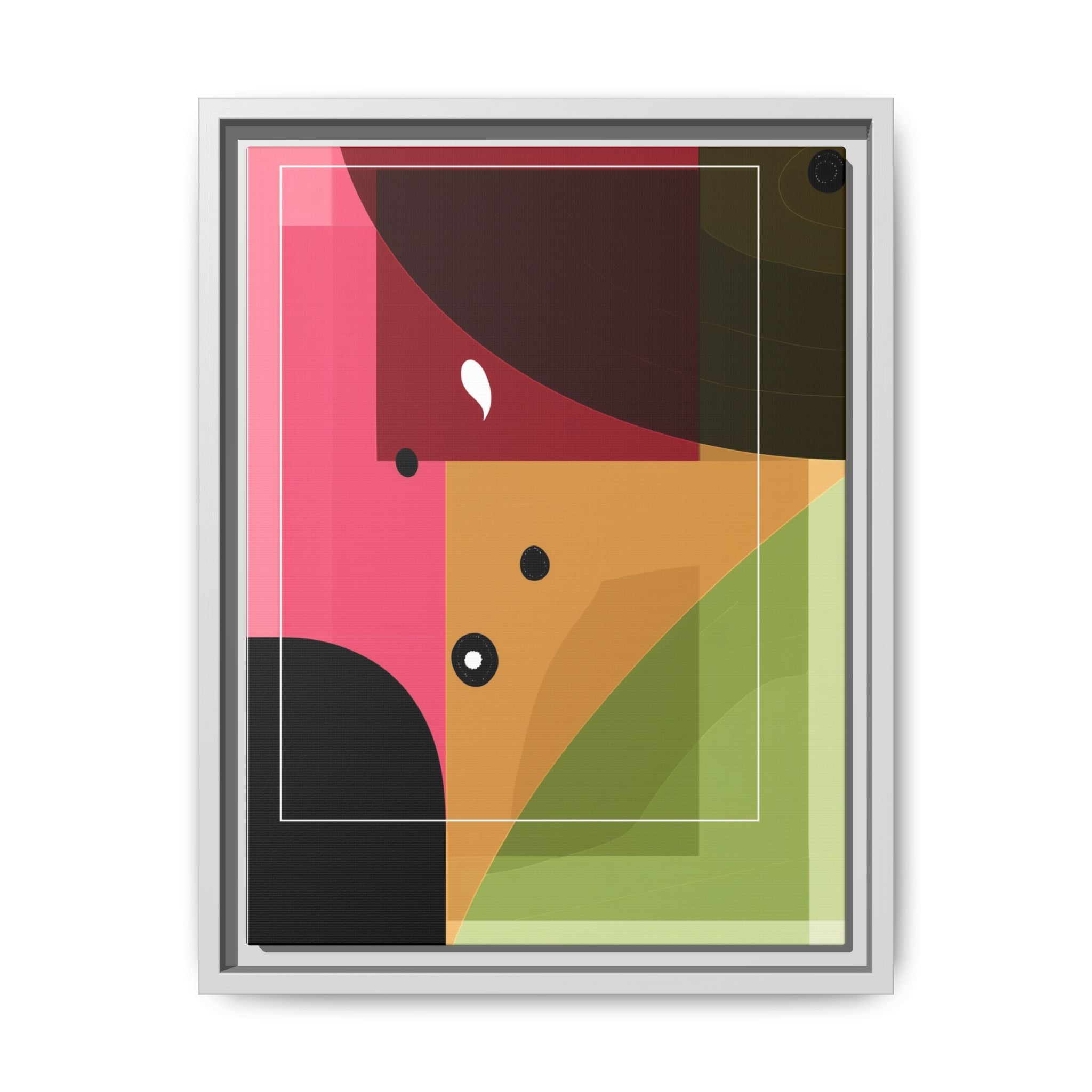 Geometric Convergence: Abstract Modernist Composition, Constructivist Color Blocking, Layered Geometric Design   |   Custom Orders Accepted